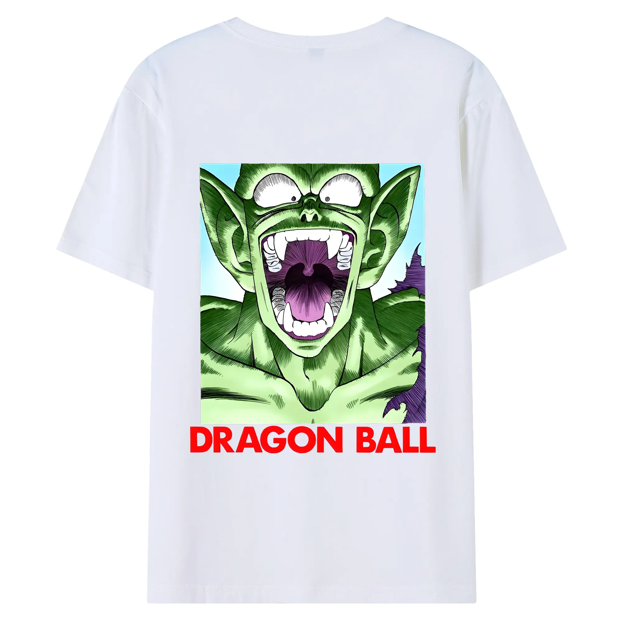 ドラゴンボール グッズ ピッコロ - 綿100％ 半袖Tシャツ ・ バックプリント ・ 快適 通気性 ・ 日常使い 散歩 スポーツ用