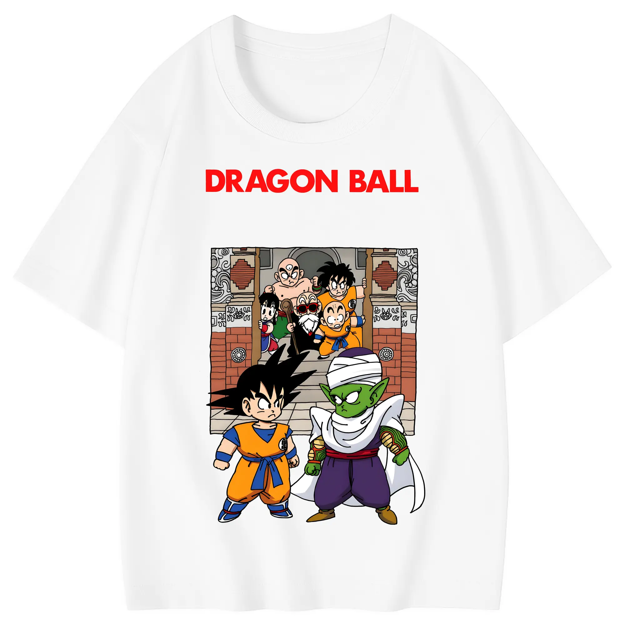 ドラゴンボール グッズ ピッコロ - 綿100％ キッズTシャツ ・ フロントプリント ・ 快適 通気性 ・ スポーツ カジュアル 散歩用