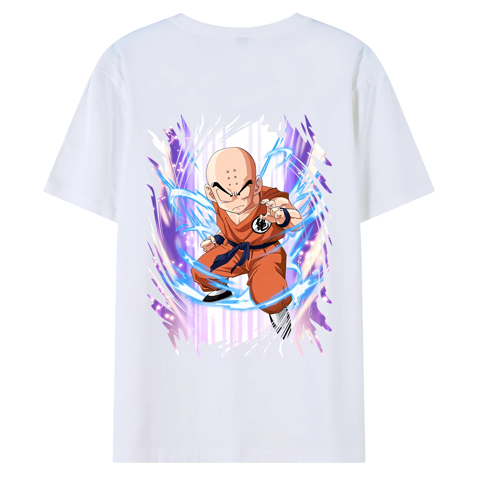 ドラゴンボール グッズクリリン - 綿100％ 半袖Tシャツ ・ バックプリント ・ 快適 通気性 ・ 日常使い 散歩 スポーツ用