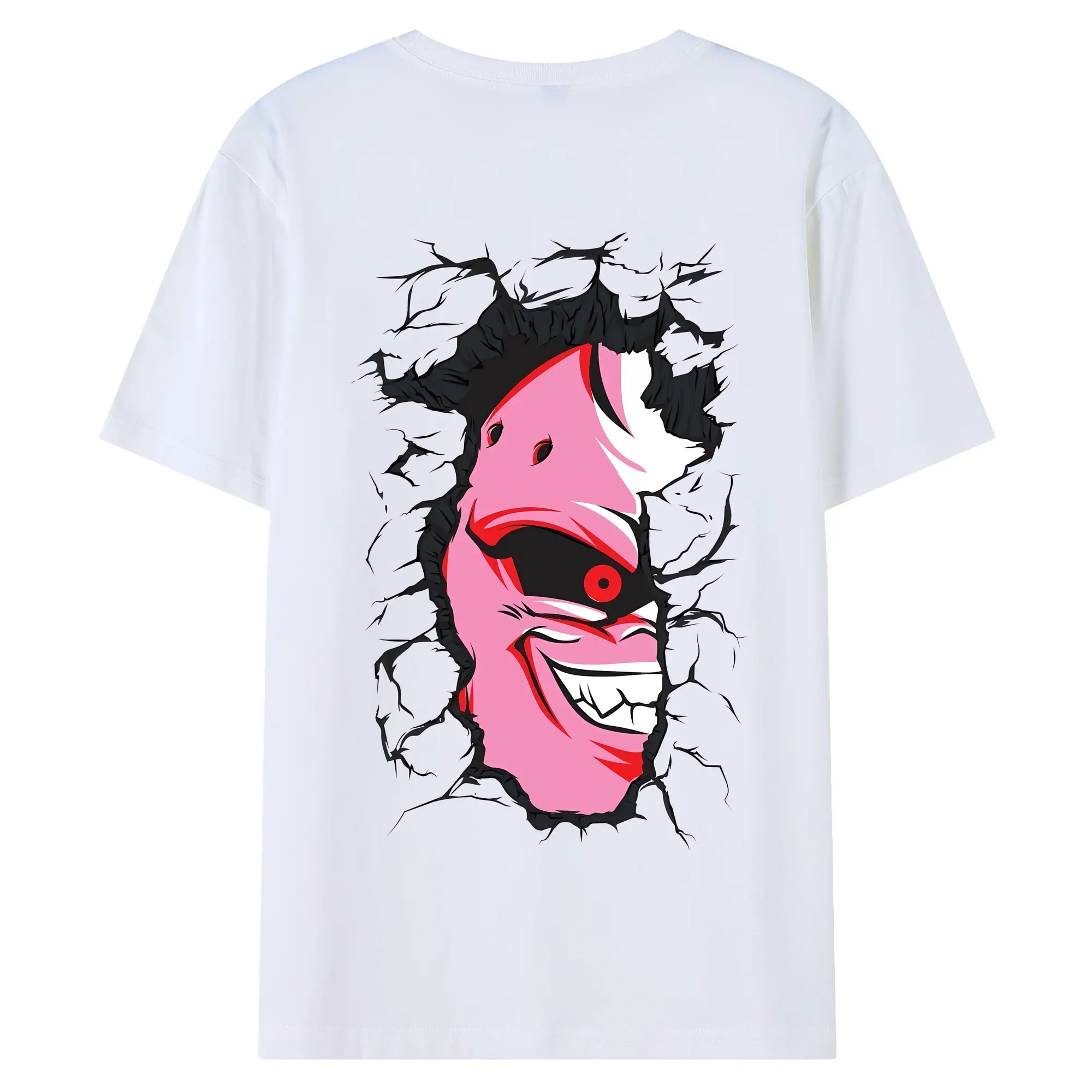 ドラゴンボール グッズ まじん ブウ - 綿100％ 半袖Tシャツ ・ バックプリント ・ 快適 通気性 ・ 日常使い 散歩 スポーツ用