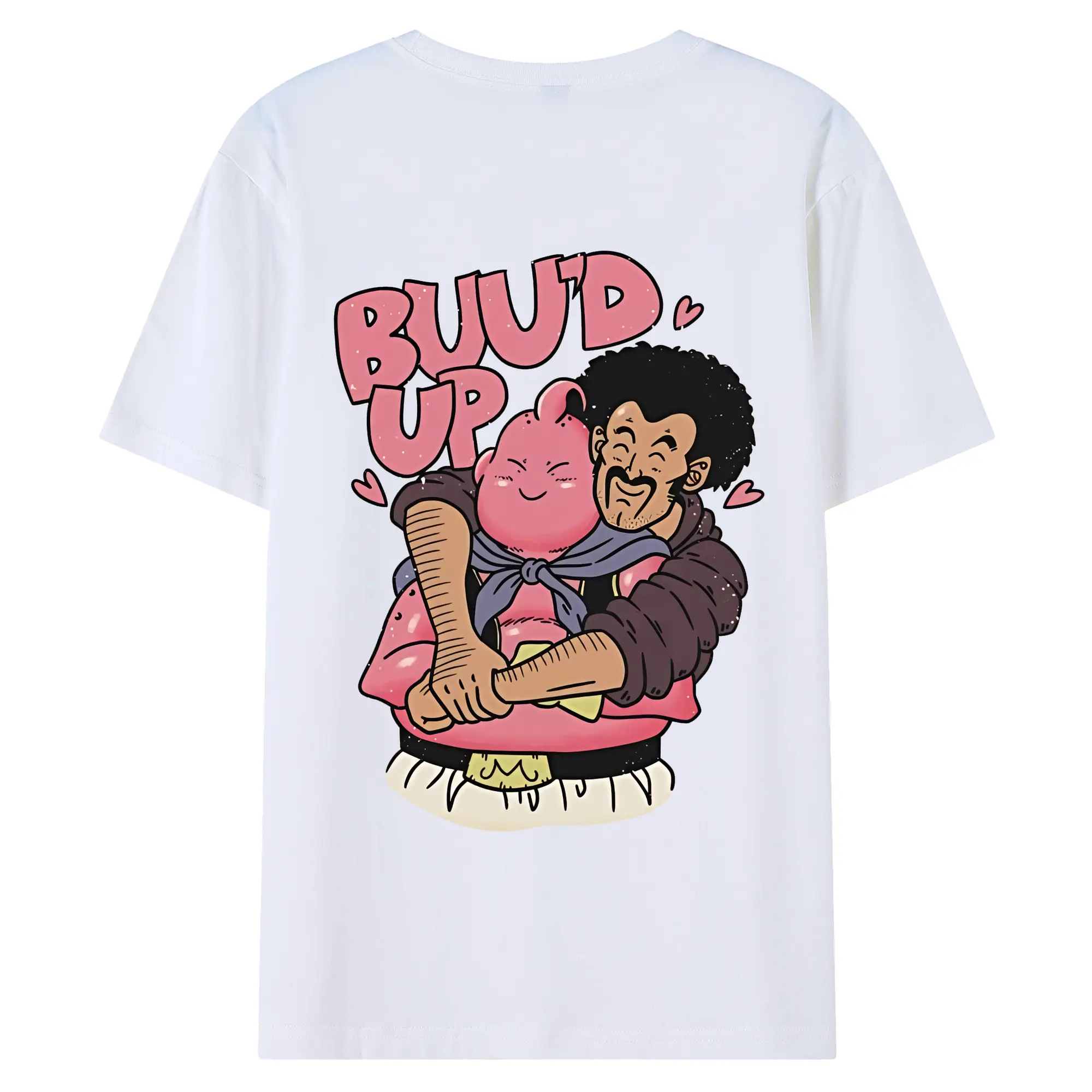 ドラゴンボール グッズ まじん ブウ - 綿100％ 半袖Tシャツ ・ バックプリント ・ 快適 通気性 ・ 日常使い 散歩 スポーツ用
