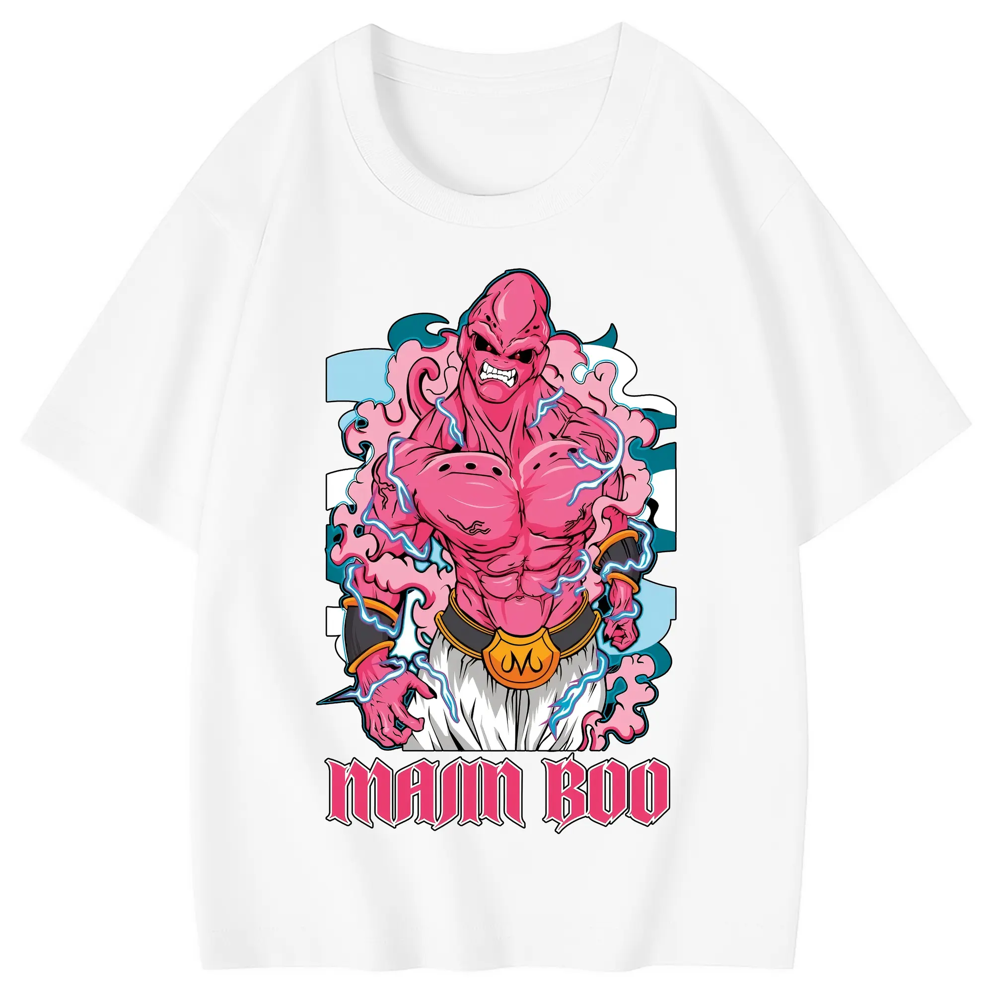 ドラゴンボール グッズ まじん ブウ - 綿100％ キッズTシャツ ・ フロントプリント ・ 快適 通気性 ・ スポーツ カジュアル 散歩用