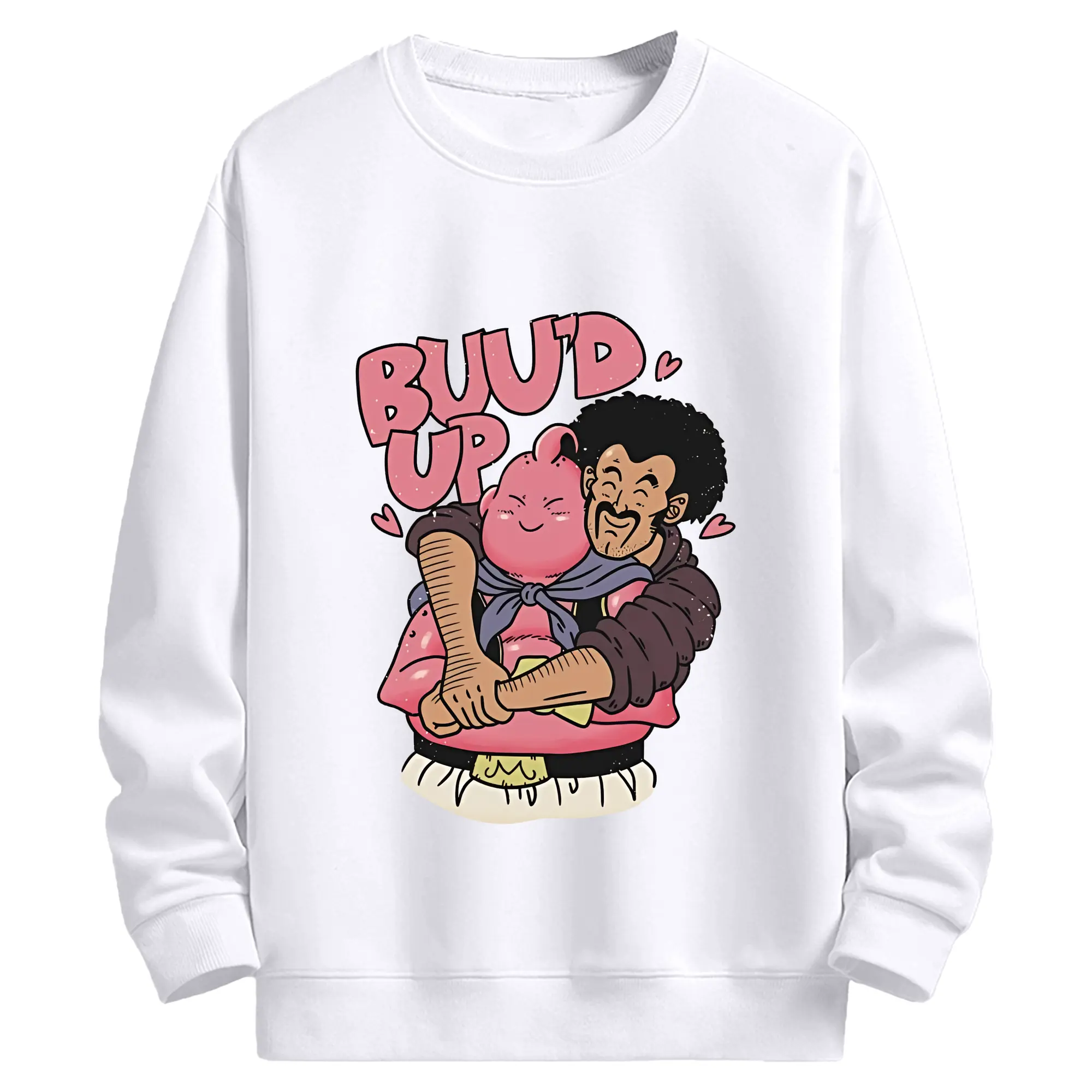 ドラゴンボール グッズ まじん ブウ - 高品質 クルーネック スウェット ・ コットン59％ ポリエステル41％ ・ ユニセックス 長袖 トレーナー ・ カジュアル デイリー スポーツ 散歩用