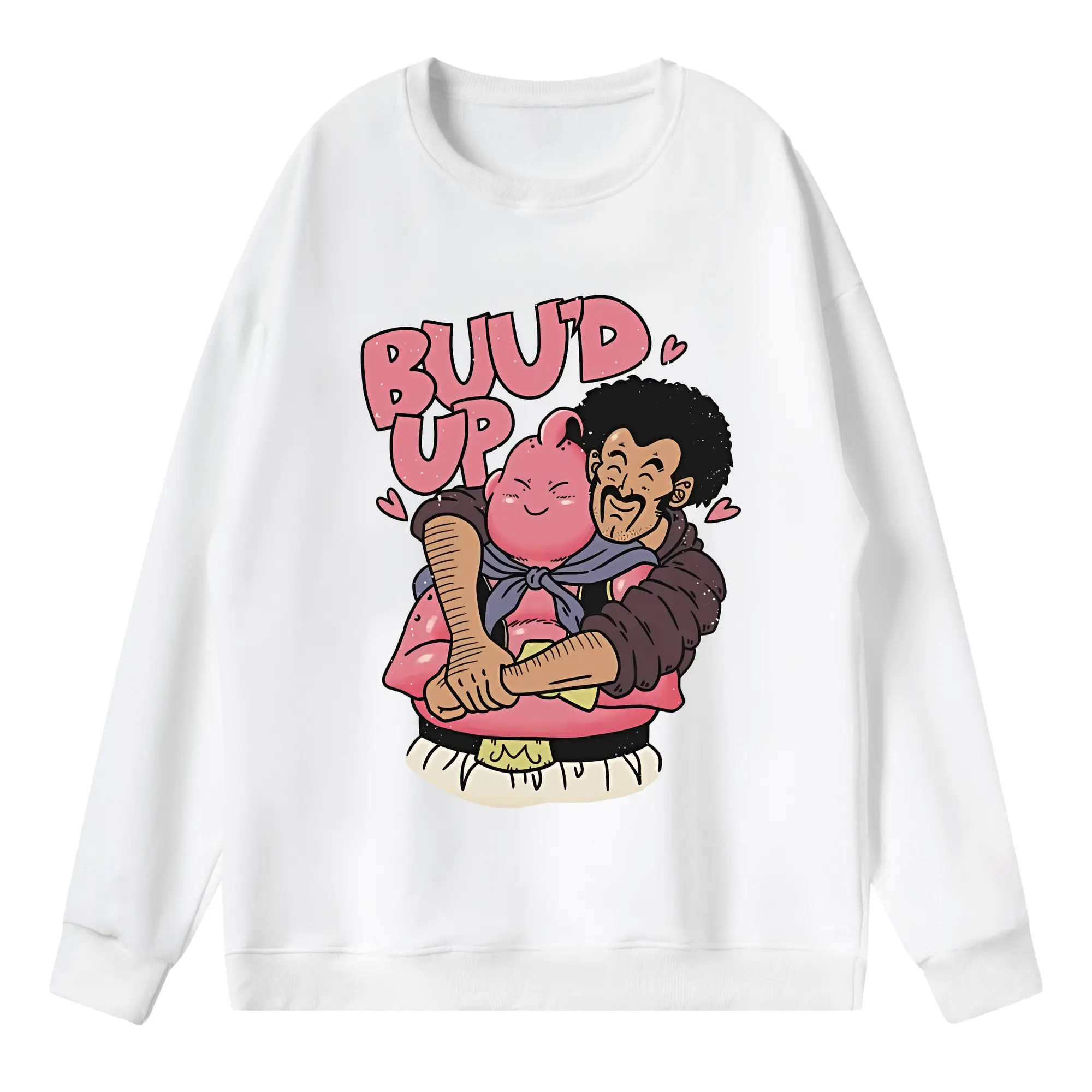 ドラゴンボール グッズ まじん ブウ - 薄手 クルーネック スウェット 裏毛260g · ポリエステル 春秋向け カジュアル 男女兼用 · トレーナー デイリー スポーツ 散歩に最適