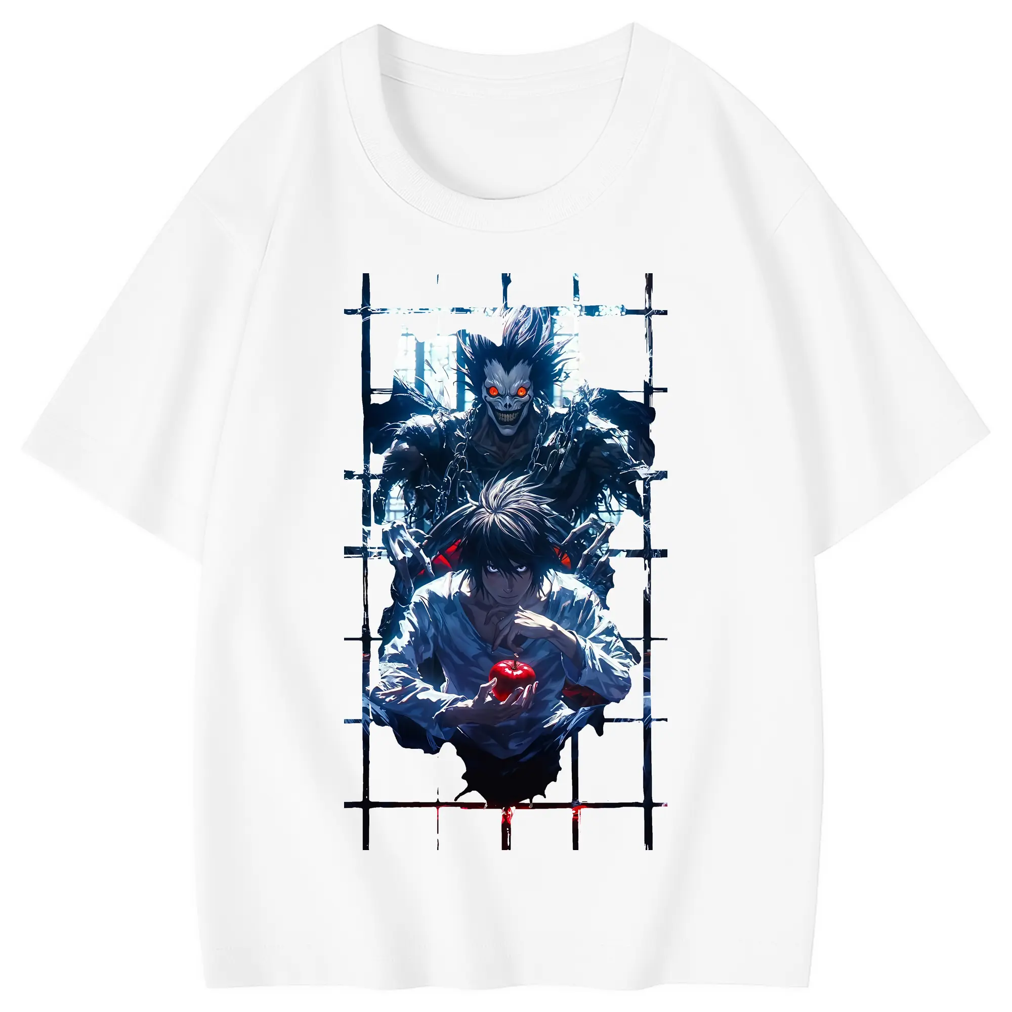 デスノート グッズ,L - 綿100％ キッズTシャツ ・ フロントプリント ・ 快適 通気性 ・ スポーツ カジュアル 散歩用