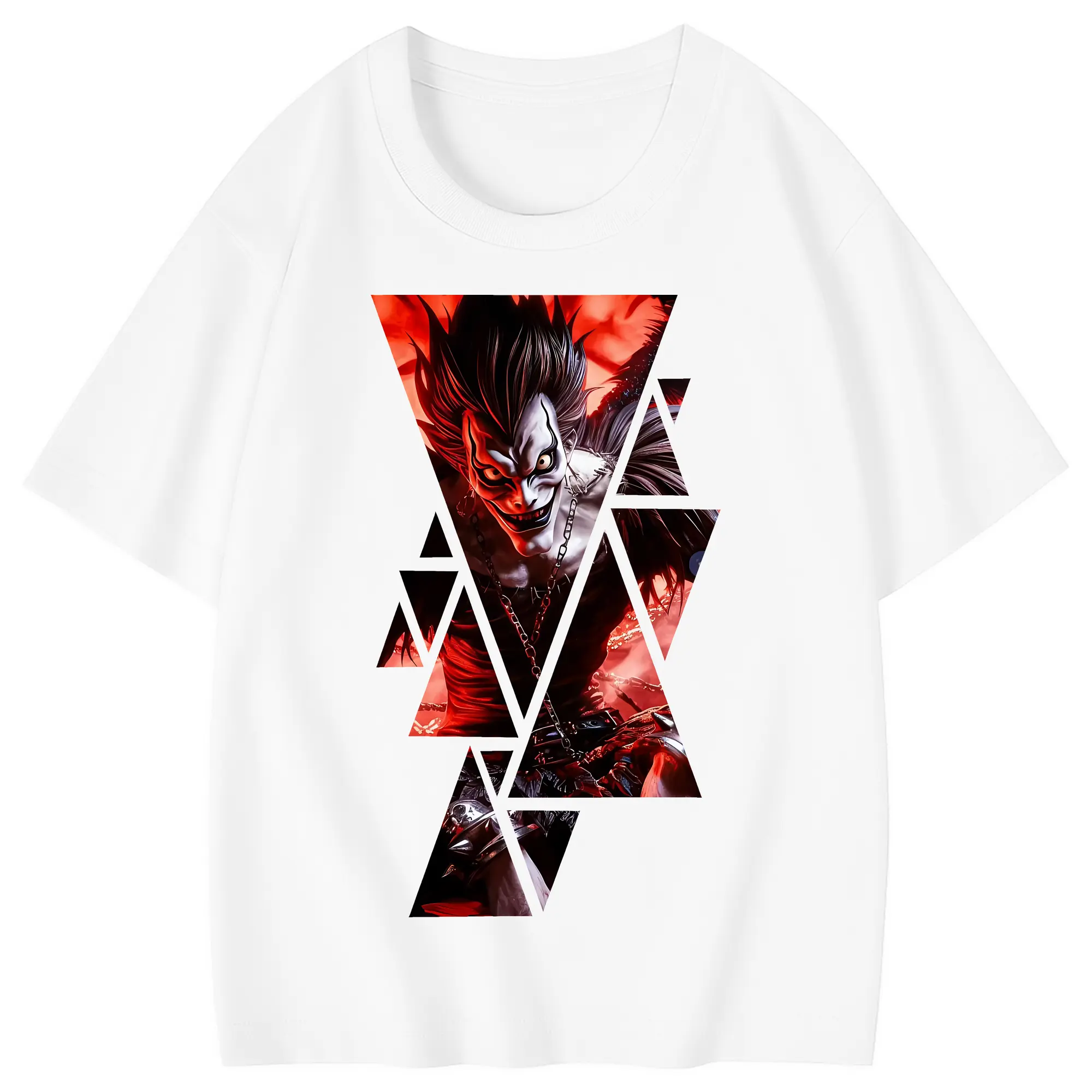 デスノート グッズ,リューク - 綿100％ キッズTシャツ ・ フロントプリント ・ 快適 通気性 ・ スポーツ カジュアル 散歩用