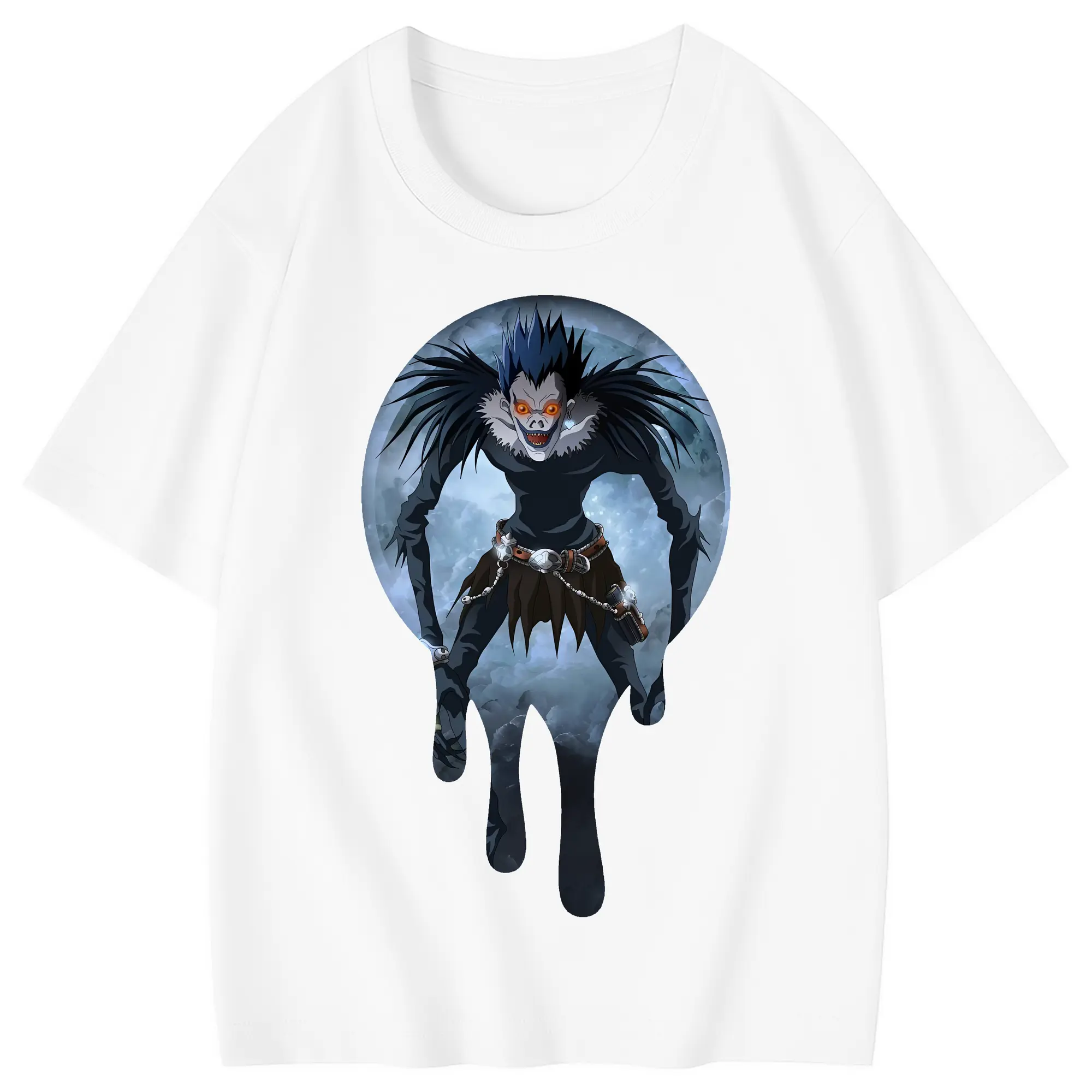 デスノート グッズ,リューク - 綿100％ キッズTシャツ ・ フロントプリント ・ 快適 通気性 ・ スポーツ カジュアル 散歩用