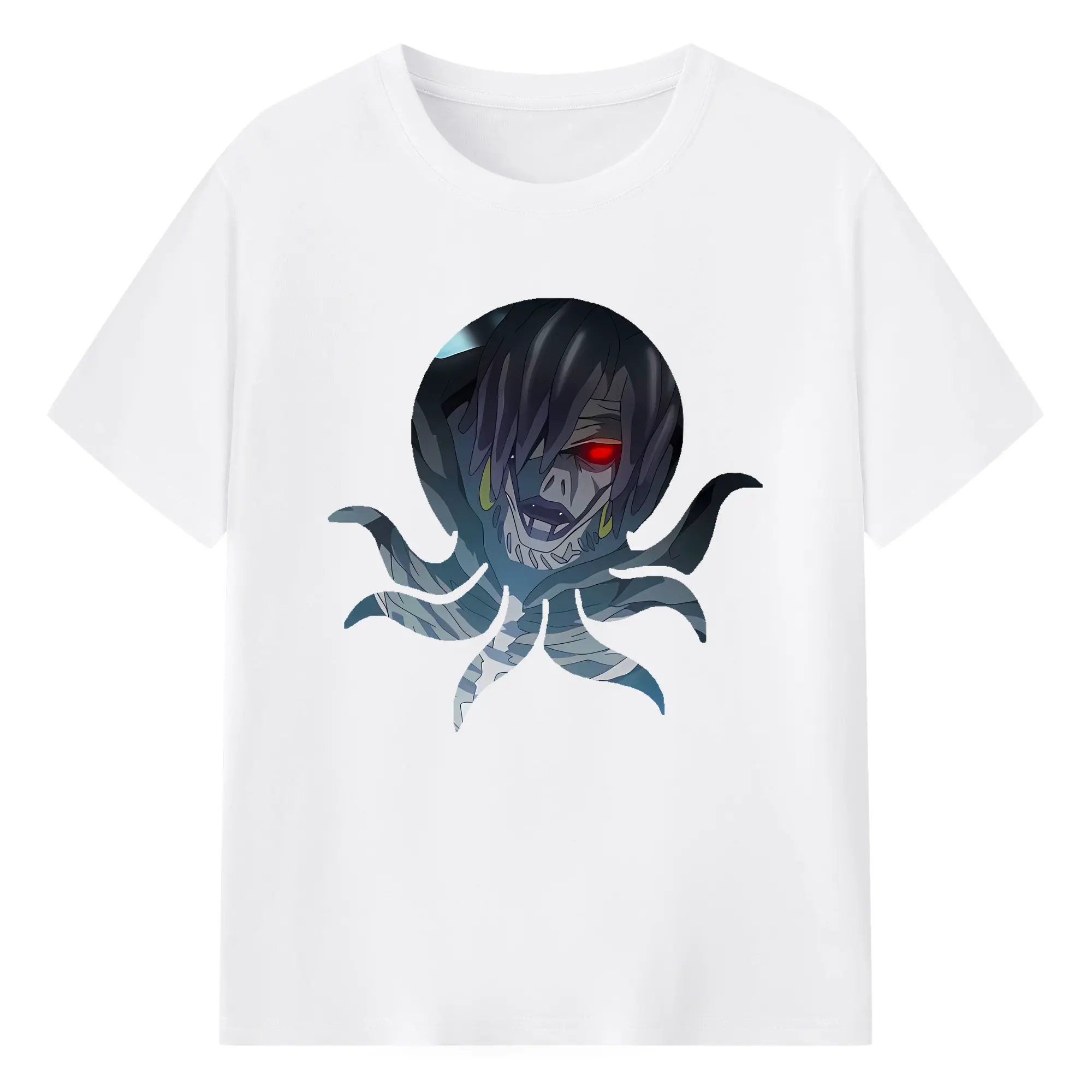 デスノート グッズ,レム - 綿100％ 半袖Tシャツ ・ フロントプリント ・ 快適 通気性 ・ 日常使い 散歩 スポーツ用