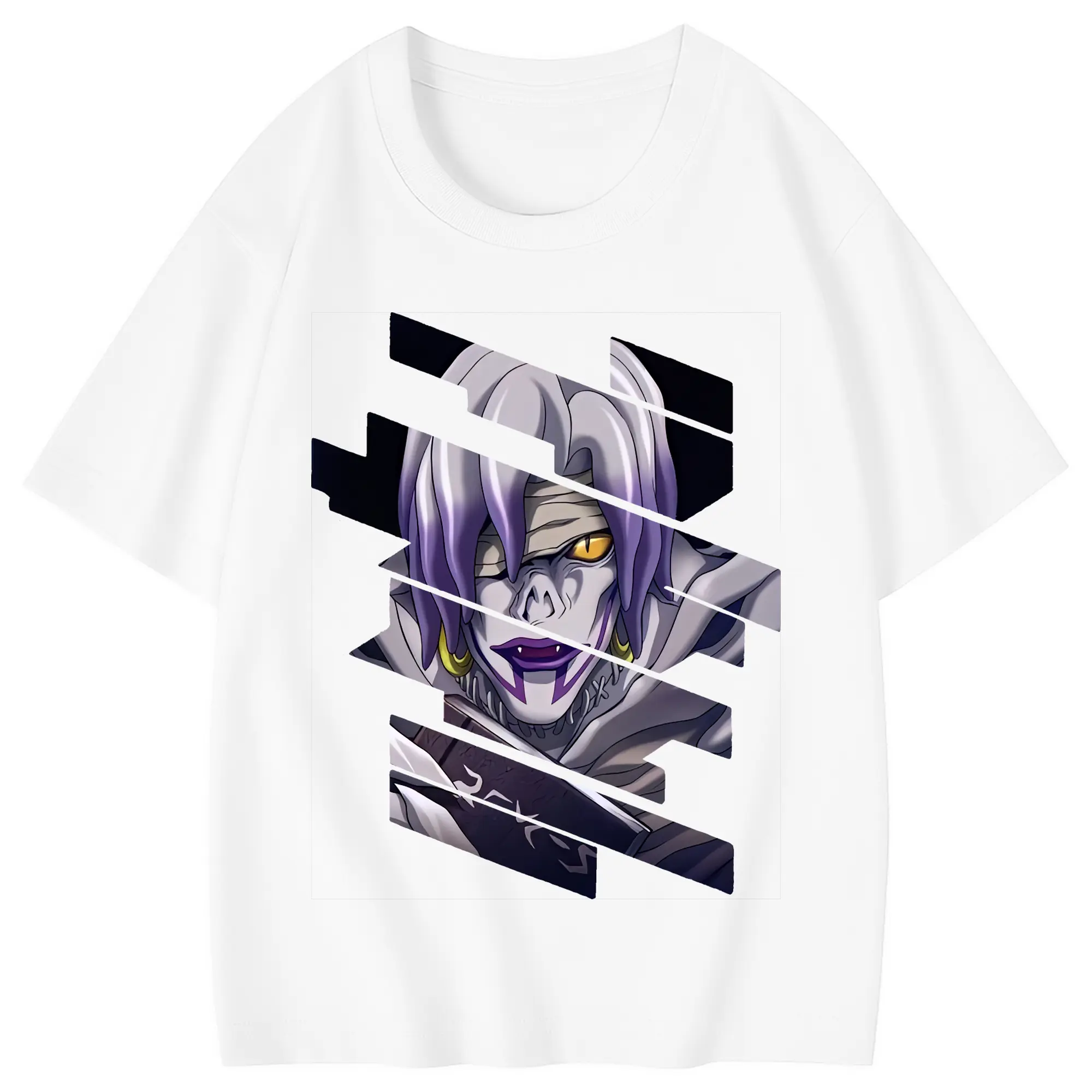 デスノート グッズ,レム - 綿100％ キッズTシャツ ・ フロントプリント ・ 快適 通気性 ・ スポーツ カジュアル 散歩用