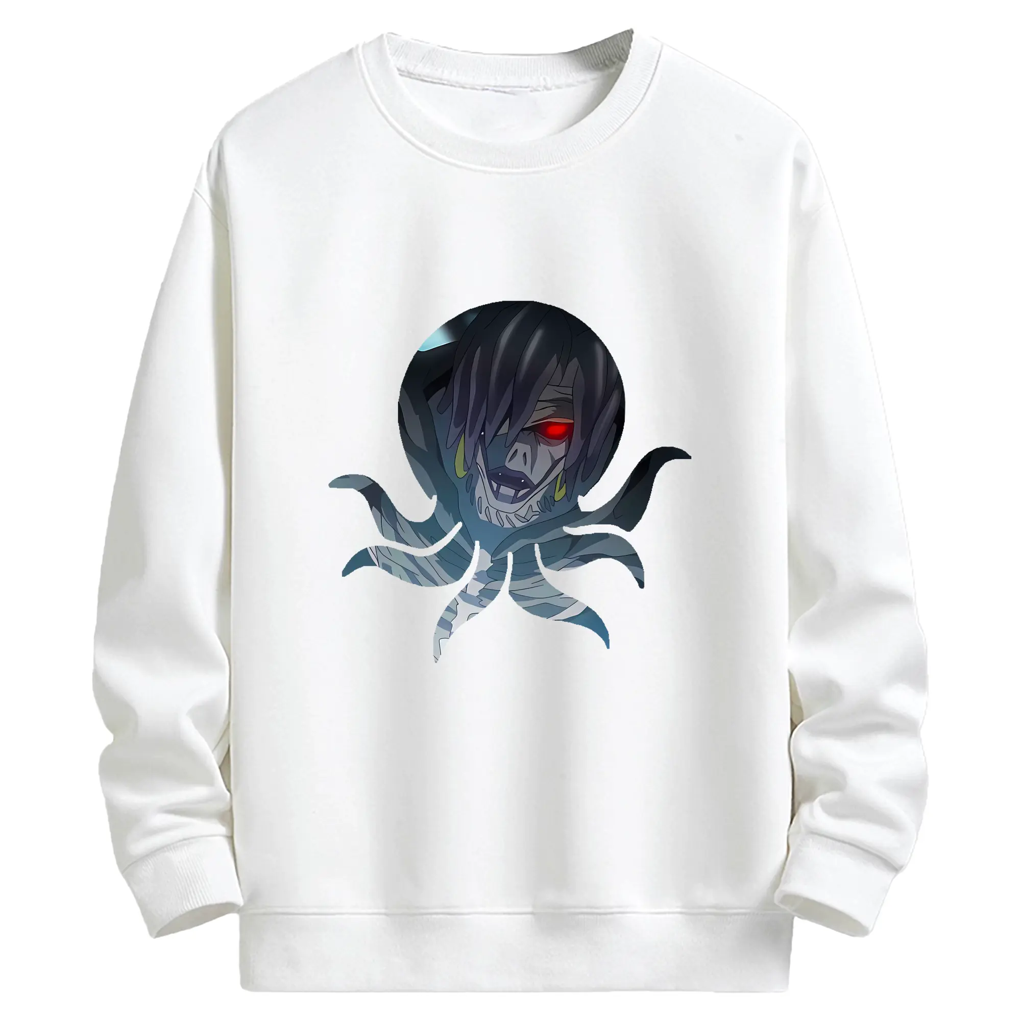 デスノート グッズ,レム - キッズ クルーネックスウェットシャツ ・ フロントプリント ・ 綿80％ ポリエステル20％ ・ 快適 通学 スポーツ 日常使い お散歩用