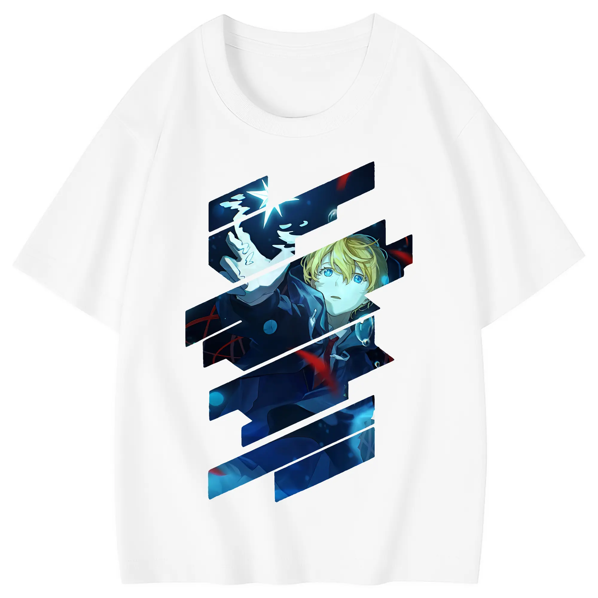 推しの子 グッズ,星野アクア - 綿100％ キッズTシャツ ・ フロントプリント ・ 快適 通気性 ・ スポーツ カジュアル 散歩用