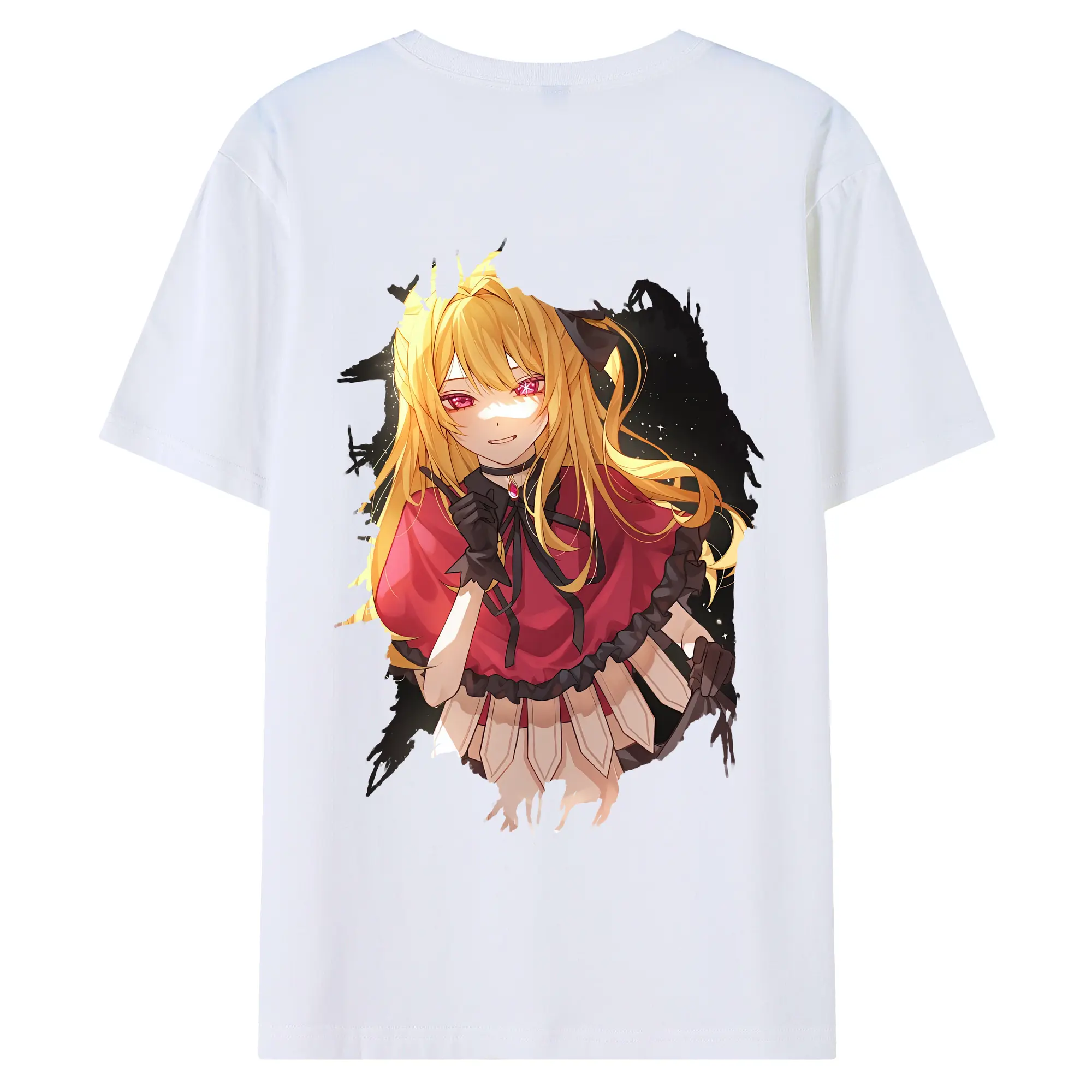 推しの子 グッズ,星野ルビー - 綿100％ 半袖Tシャツ ・ バックプリント ・ 快適 通気性 ・ 日常使い 散歩 スポーツ用