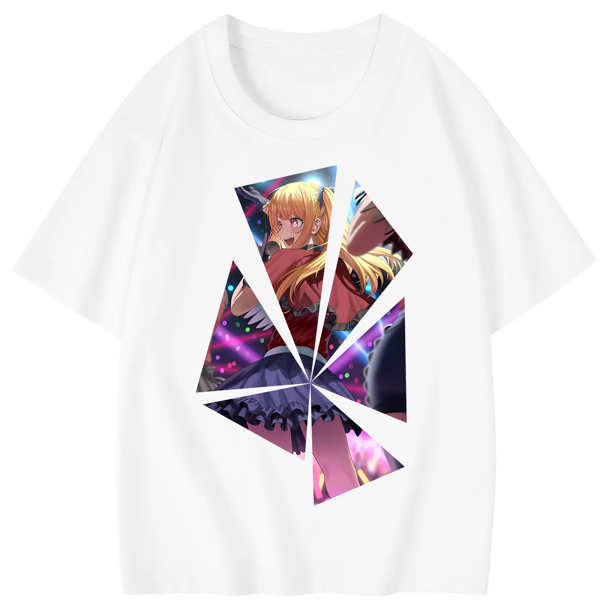 推しの子 グッズ,星野ルビー - 綿100％ キッズTシャツ ・ フロントプリント ・ 快適 通気性 ・ スポーツ カジュアル 散歩用
