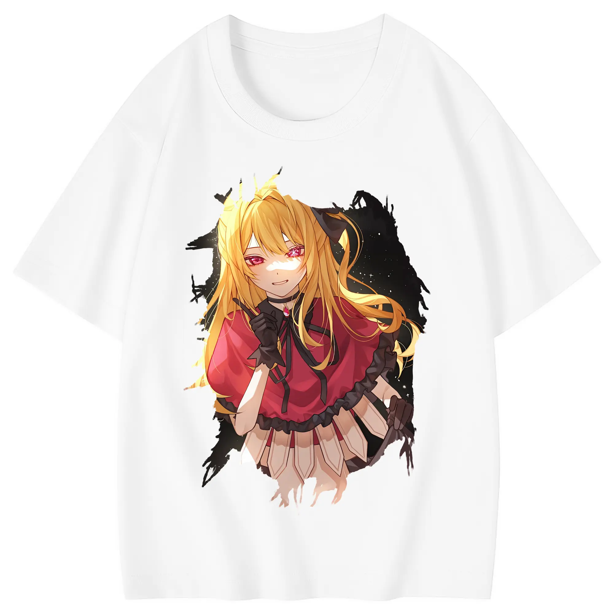 推しの子 グッズ,星野ルビー - 綿100％ キッズTシャツ ・ フロントプリント ・ 快適 通気性 ・ スポーツ カジュアル 散歩用