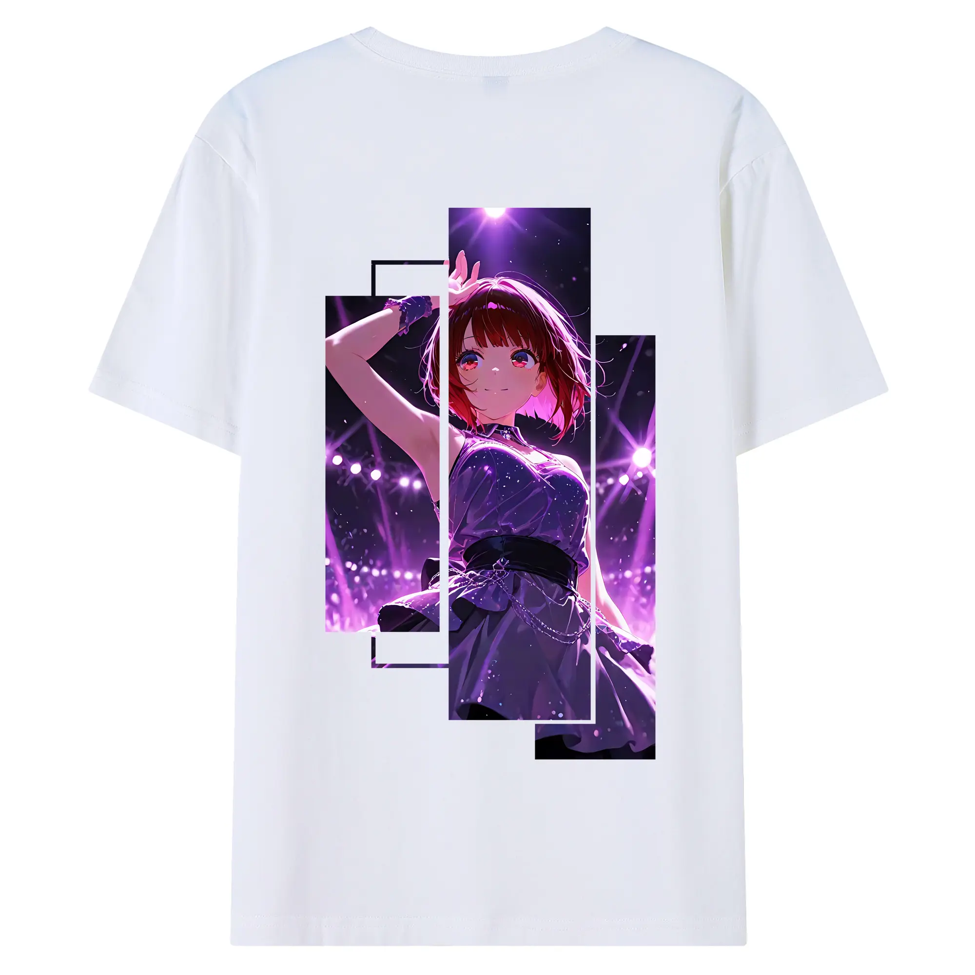 推しの子 グッズ,有馬かな - 綿100％ 半袖Tシャツ ・ バックプリント ・ 快適 通気性 ・ 日常使い 散歩 スポーツ用