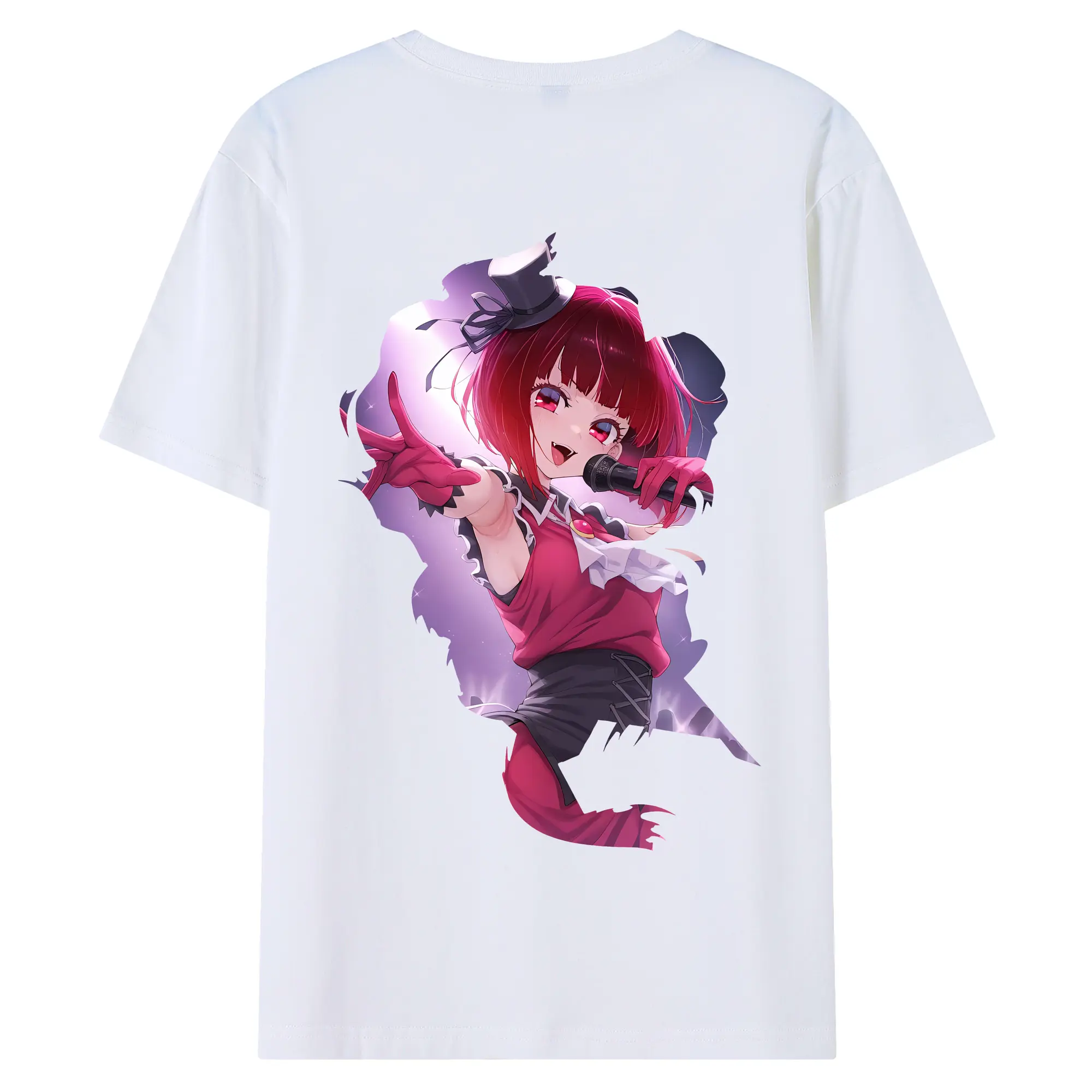 推しの子 グッズ,有馬かな - 綿100％ 半袖Tシャツ ・ バックプリント ・ 快適 通気性 ・ 日常使い 散歩 スポーツ用