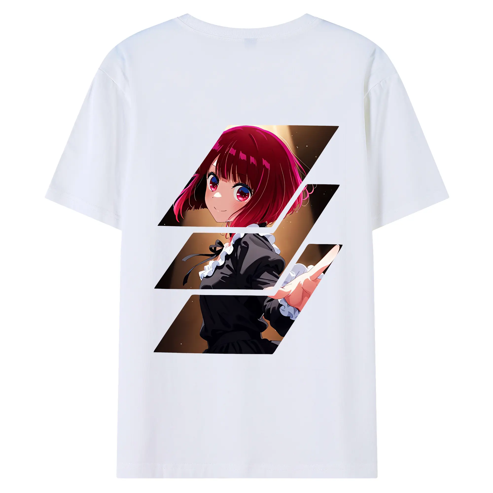 推しの子 グッズ,有馬かな - 綿100％ 半袖Tシャツ ・ バックプリント ・ 快適 通気性 ・ 日常使い 散歩 スポーツ用