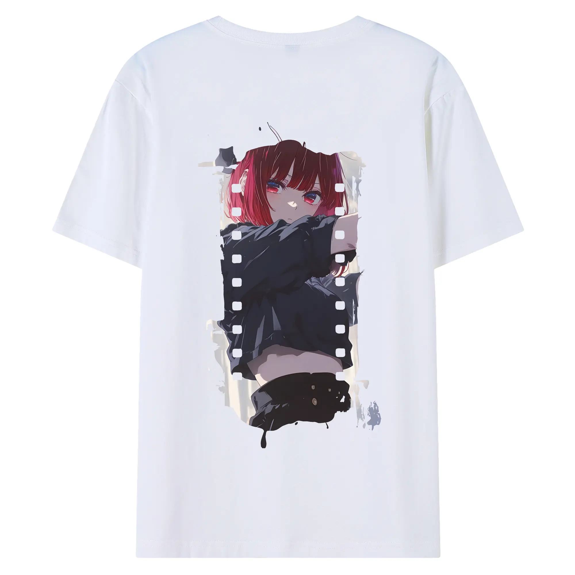 推しの子 グッズ,有馬かな - 綿100％ 半袖Tシャツ ・ バックプリント ・ 快適 通気性 ・ 日常使い 散歩 スポーツ用