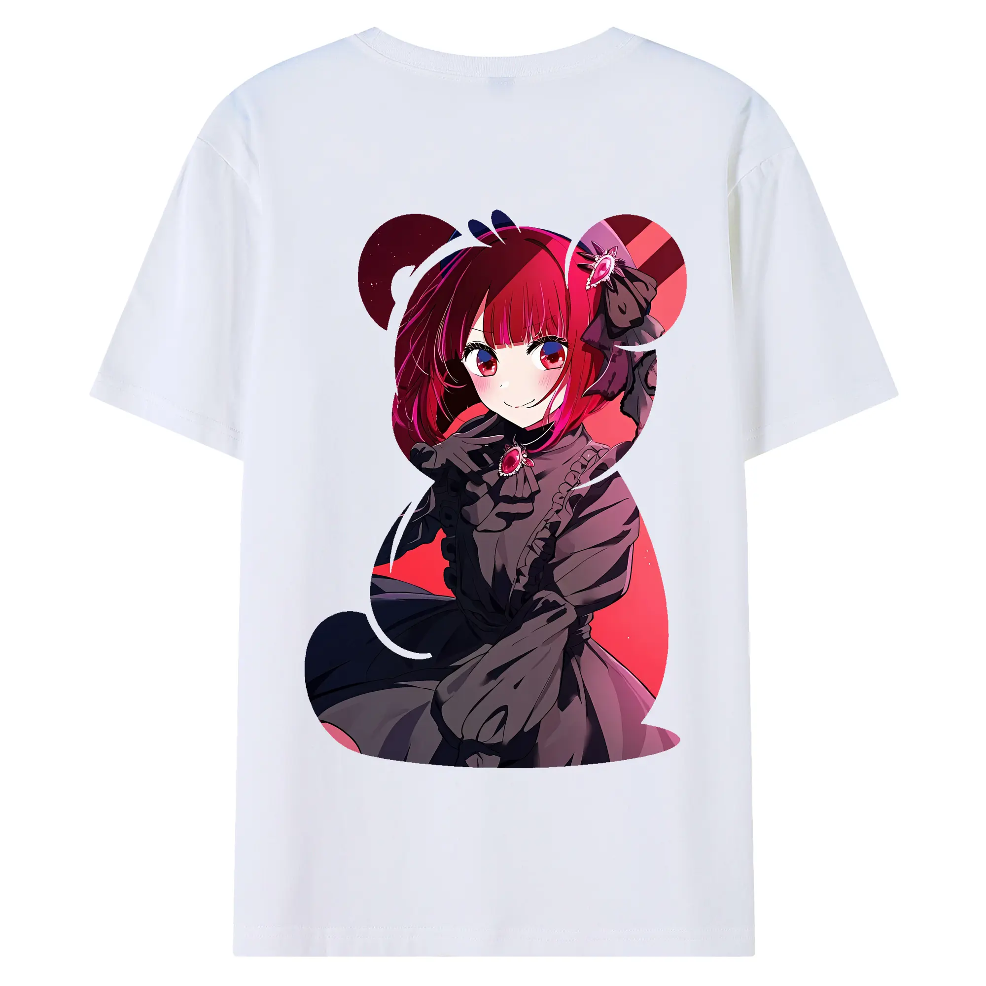 推しの子 グッズ,有馬かな - 綿100％ 半袖Tシャツ ・ バックプリント ・ 快適 通気性 ・ 日常使い 散歩 スポーツ用