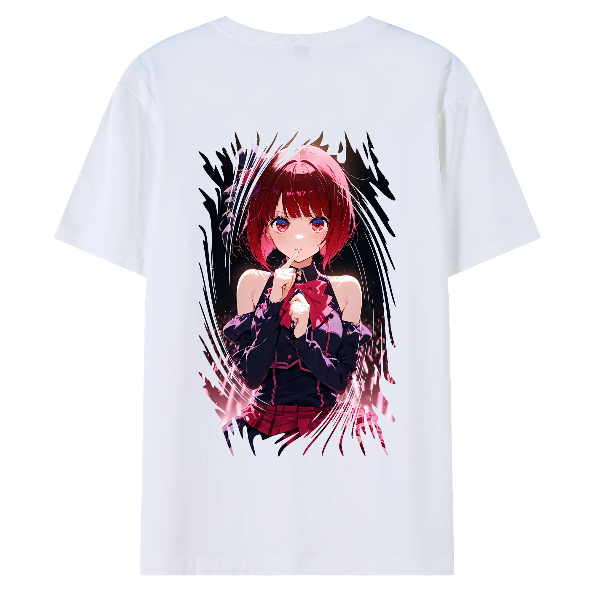 推しの子 グッズ,有馬かな - 綿100％ 半袖Tシャツ ・ バックプリント ・ 快適 通気性 ・ 日常使い 散歩 スポーツ用