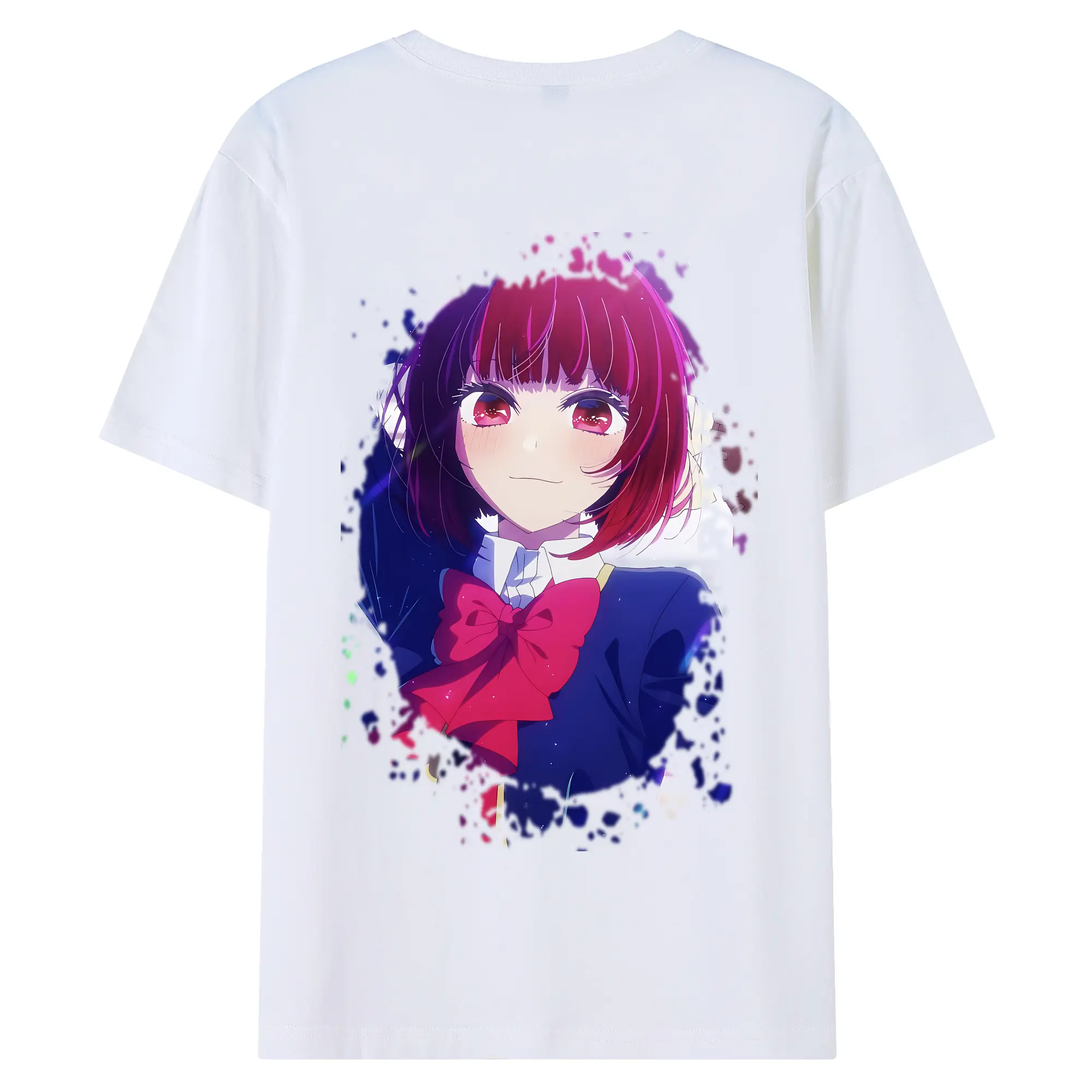 推しの子 グッズ,有馬かな - 綿100％ 半袖Tシャツ ・ バックプリント ・ 快適 通気性 ・ 日常使い 散歩 スポーツ用