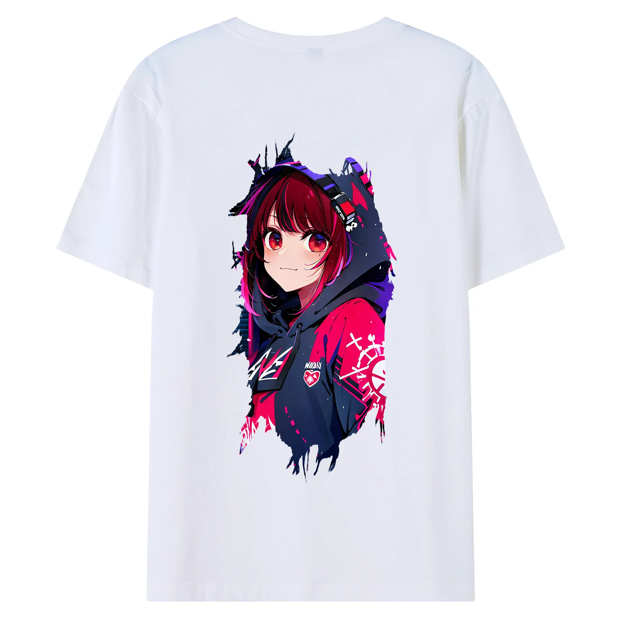 推しの子 グッズ,有馬かな - 綿100％ 半袖Tシャツ ・ バックプリント ・ 快適 通気性 ・ 日常使い 散歩 スポーツ用