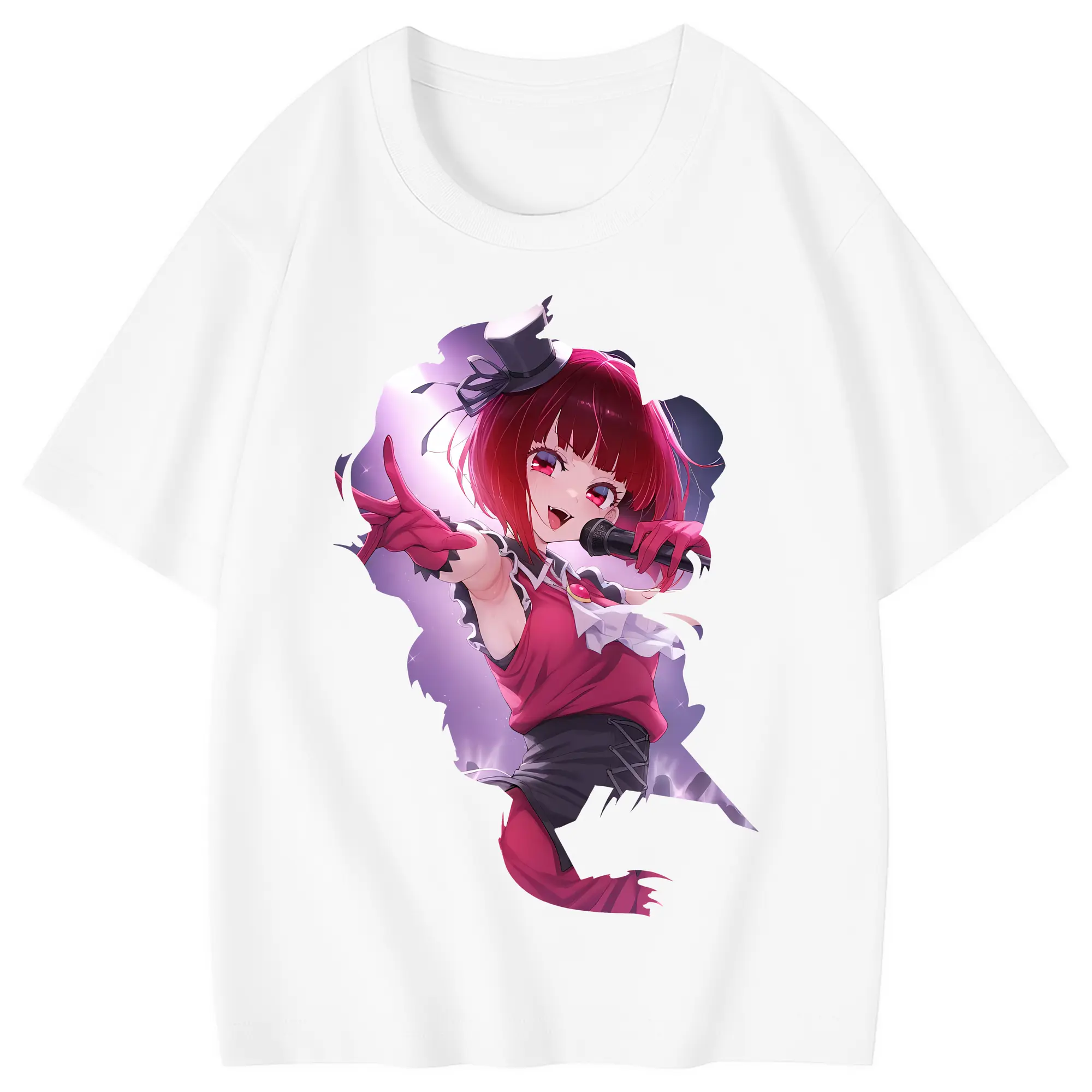 推しの子 グッズ,有馬かな - 綿100％ キッズTシャツ ・ フロントプリント ・ 快適 通気性 ・ スポーツ カジュアル 散歩用