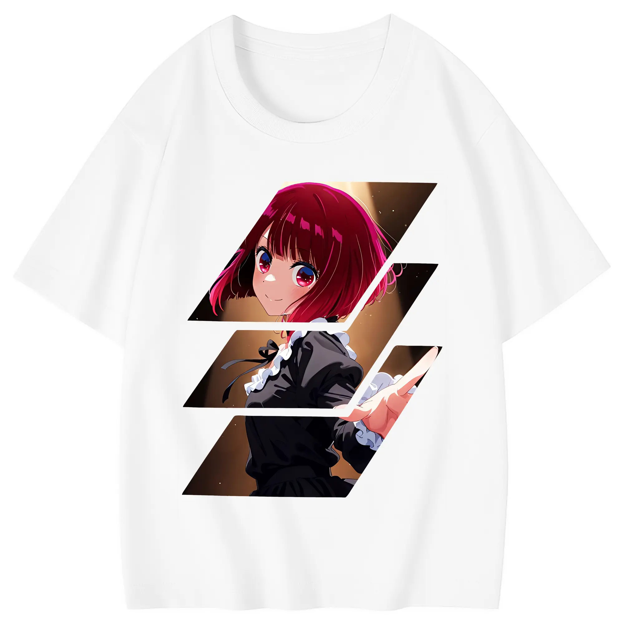 推しの子 グッズ,有馬かな - 綿100％ キッズTシャツ ・ フロントプリント ・ 快適 通気性 ・ スポーツ カジュアル 散歩用