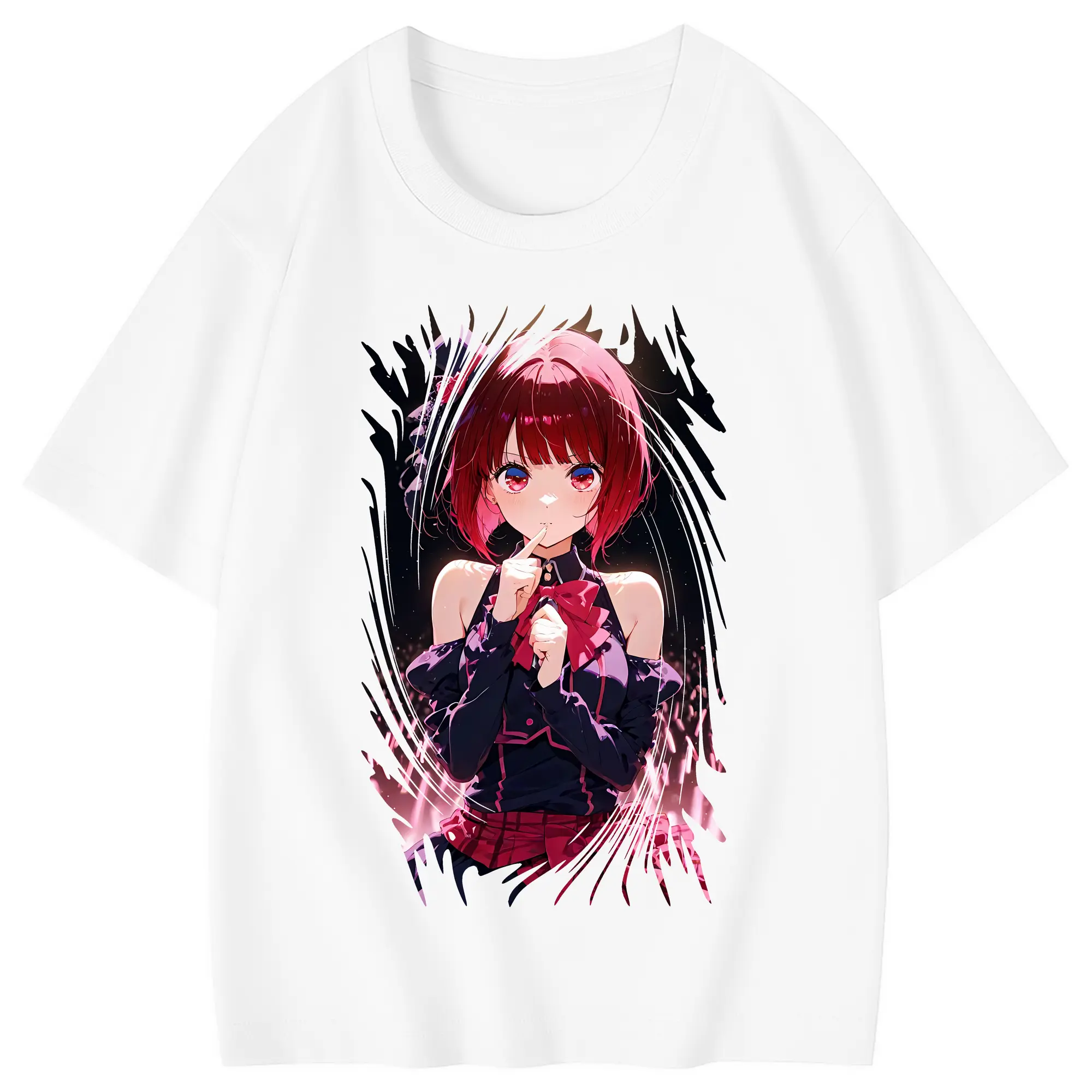 推しの子 グッズ,有馬かな - 綿100％ キッズTシャツ ・ フロントプリント ・ 快適 通気性 ・ スポーツ カジュアル 散歩用