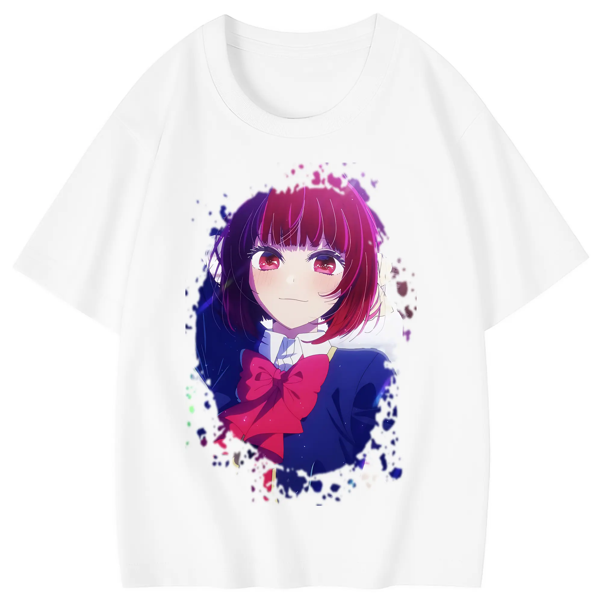 推しの子 グッズ,有馬かな - 綿100％ キッズTシャツ ・ フロントプリント ・ 快適 通気性 ・ スポーツ カジュアル 散歩用