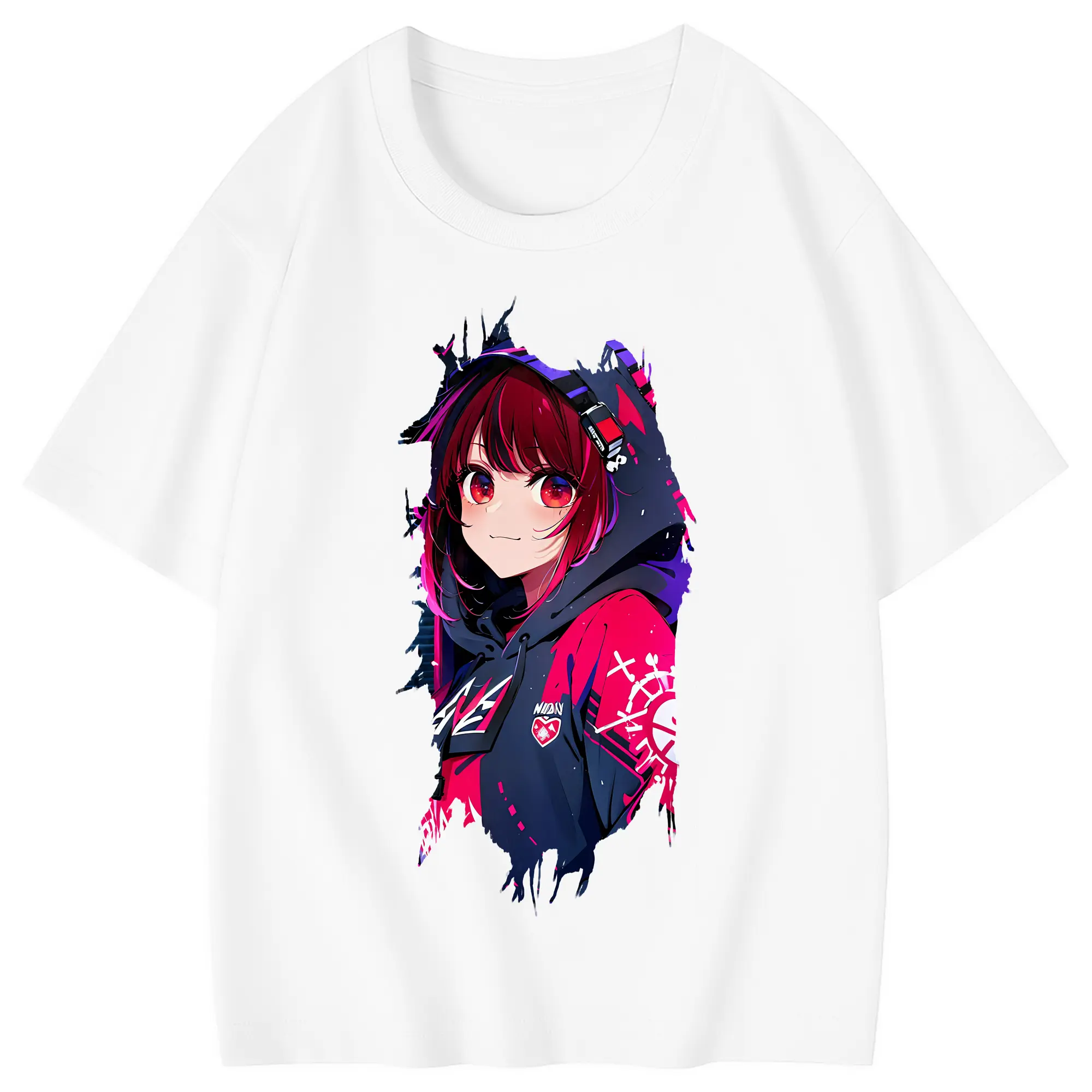 推しの子 グッズ,有馬かな - 綿100％ キッズTシャツ ・ フロントプリント ・ 快適 通気性 ・ スポーツ カジュアル 散歩用