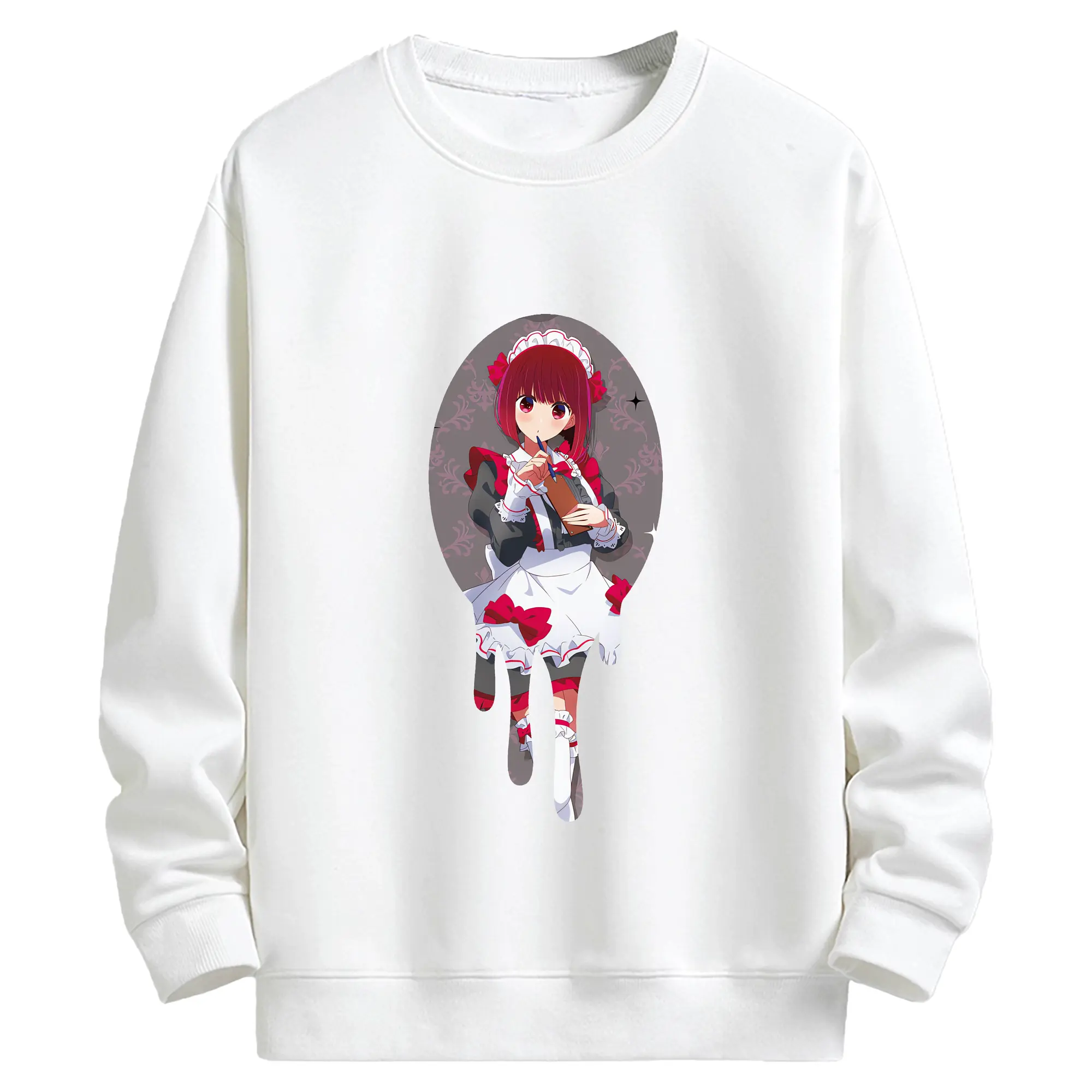 推しの子 グッズ,有馬かな - キッズ クルーネックスウェットシャツ ・ フロントプリント ・ 綿80％ ポリエステル20％ ・ 快適 通学 スポーツ 日常使い お散歩用