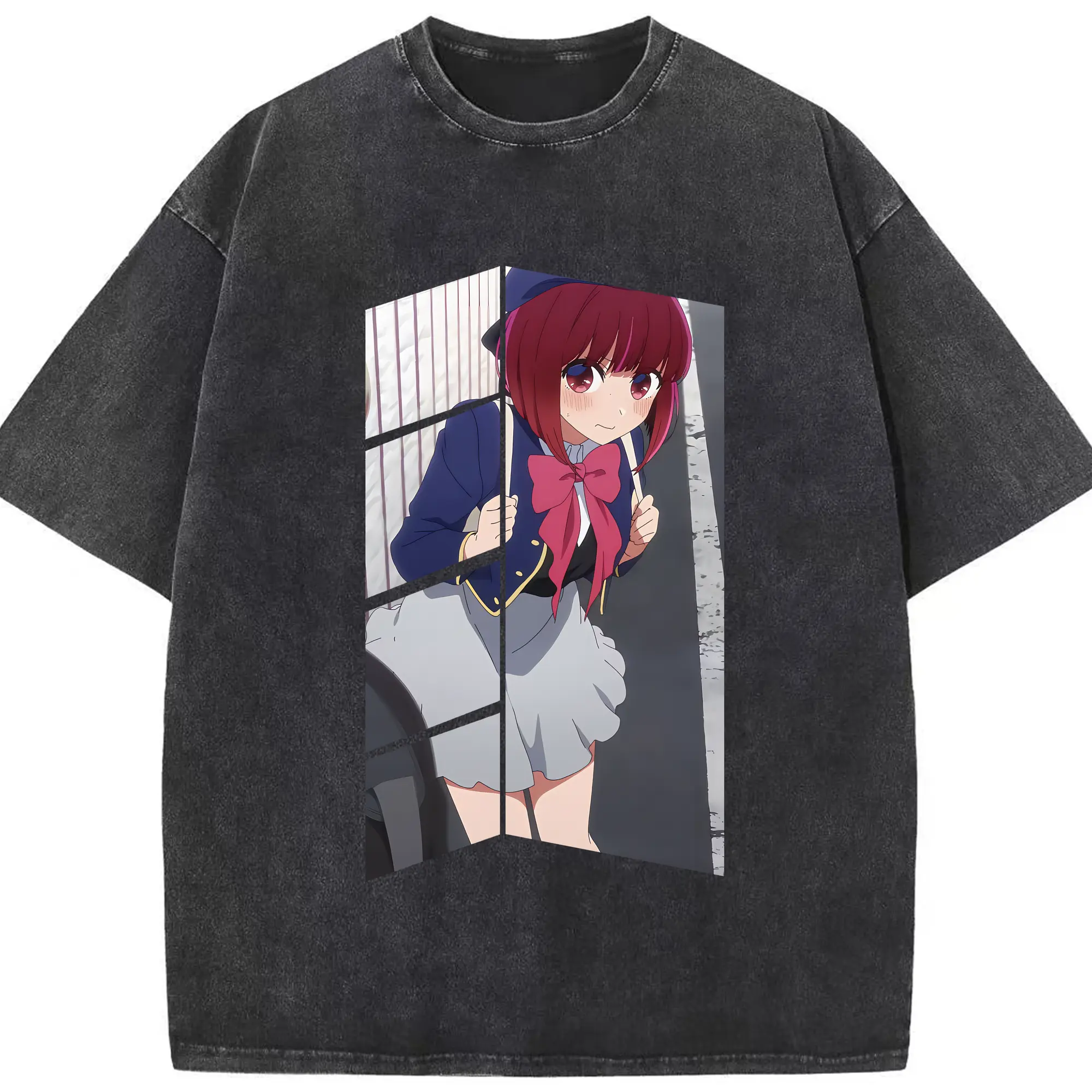 推しの子 グッズ,有馬かな - 綿100％ ヴィンテージ風 半袖Tシャツ ・ フロントプリント ・ 柔らか肌触り ・ 通気性 快適 ・ スポーツ カジュアル 外出用