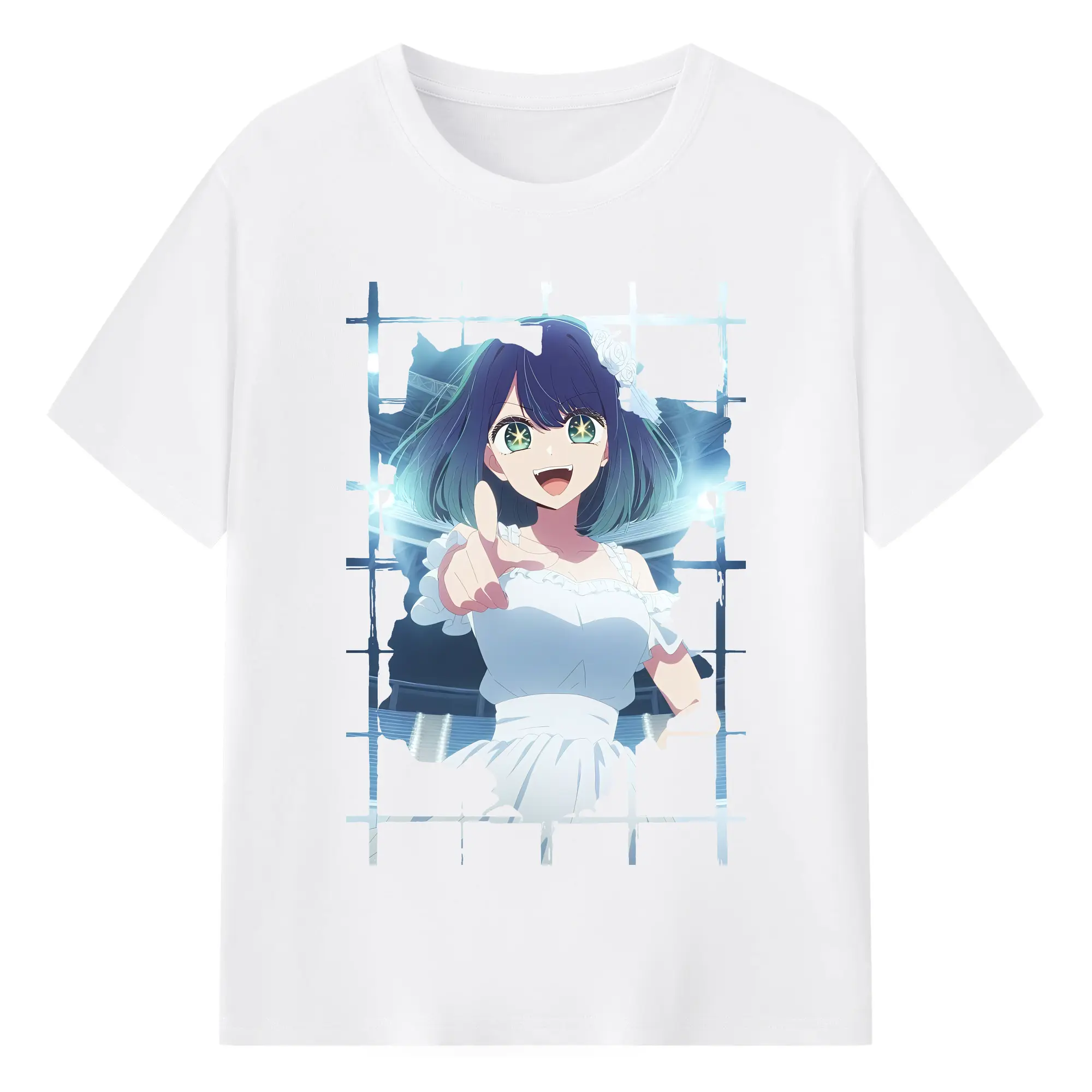 推しの子 グッズ,黒川あかね - 綿100％ 半袖Tシャツ ・ フロントプリント ・ 快適 通気性 ・ 日常使い 散歩 スポーツ用