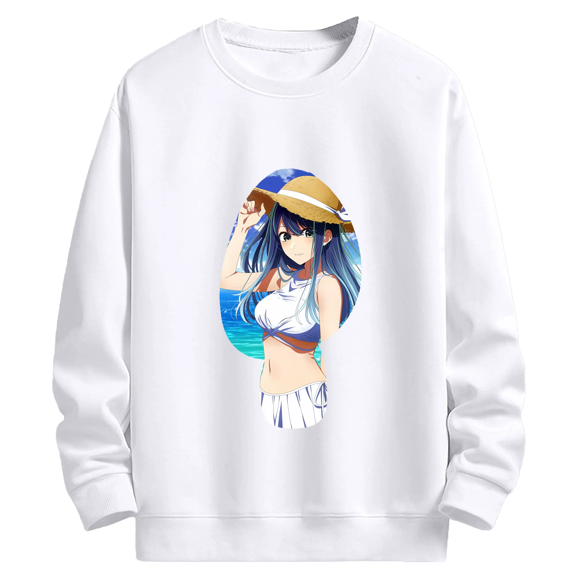 推しの子 グッズ,黒川あかね - 高品質 クルーネック スウェット ・ コットン59％ ポリエステル41％ ・ ユニセックス 長袖 トレーナー ・ カジュアル デイリー スポーツ 散歩用