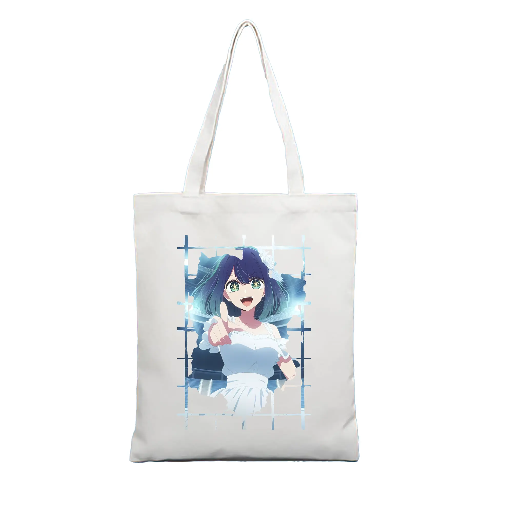 推しの子 グッズ,黒川あかね - 縦型キャンバス手提げバッグ（トートバッグ） ・ キャンバス素材 ・ ショッピング用 ・ 軽量 丈夫 お手入れ簡単