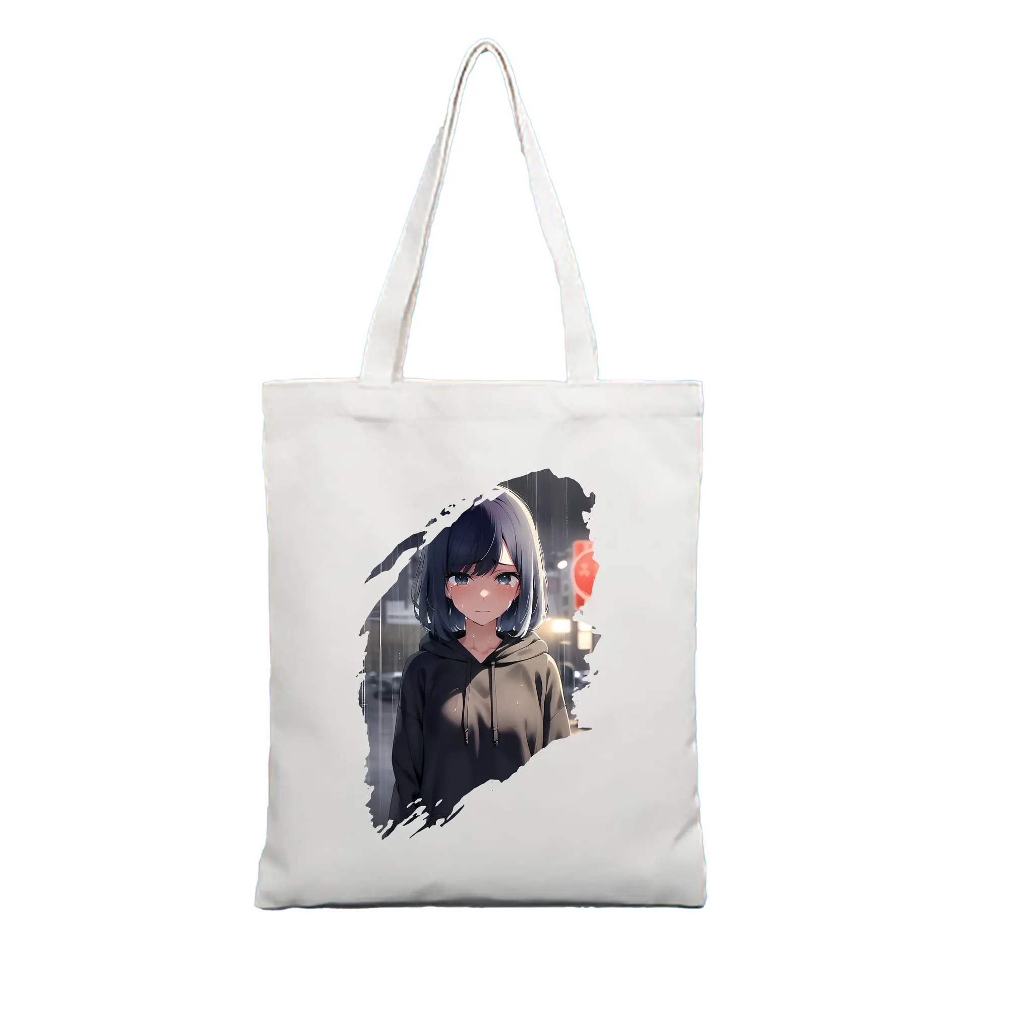 推しの子 グッズ,黒川あかね - 縦型キャンバス手提げバッグ（トートバッグ） ・ キャンバス素材 ・ ショッピング用 ・ 軽量 丈夫 お手入れ簡単