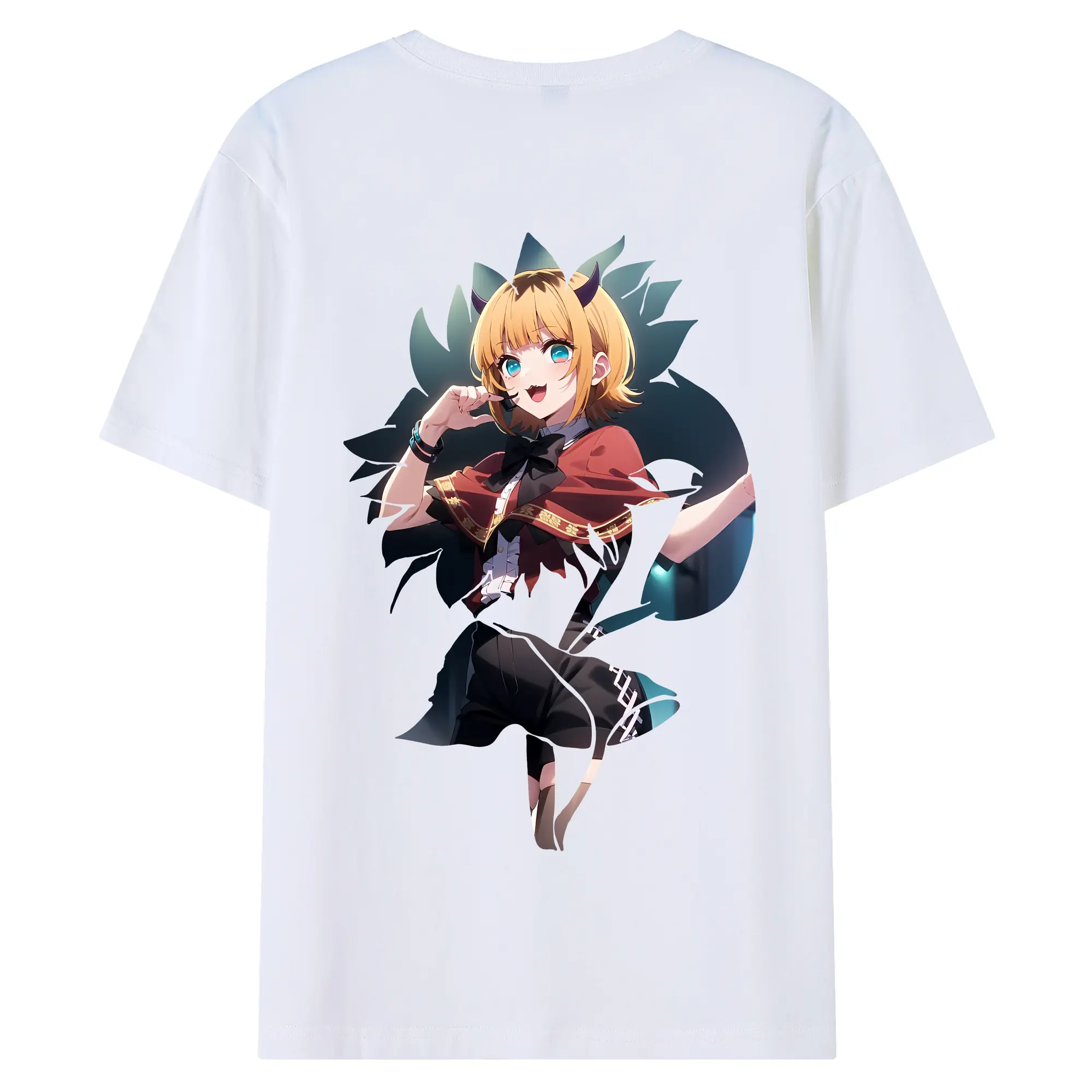 推しの子 グッズ,MEMちょ - 綿100％ 半袖Tシャツ ・ バックプリント ・ 快適 通気性 ・ 日常使い 散歩 スポーツ用