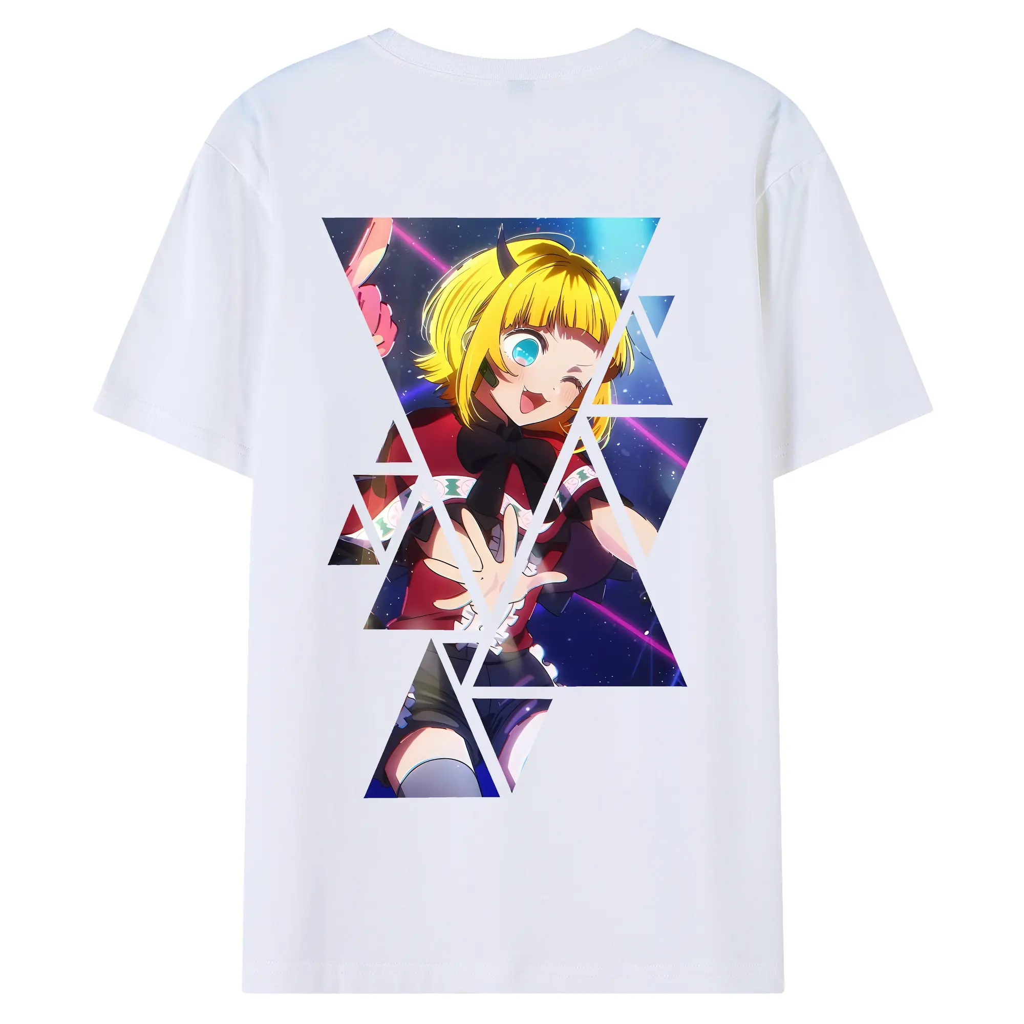 推しの子 グッズ,MEMちょ - 綿100％ 半袖Tシャツ ・ バックプリント ・ 快適 通気性 ・ 日常使い 散歩 スポーツ用