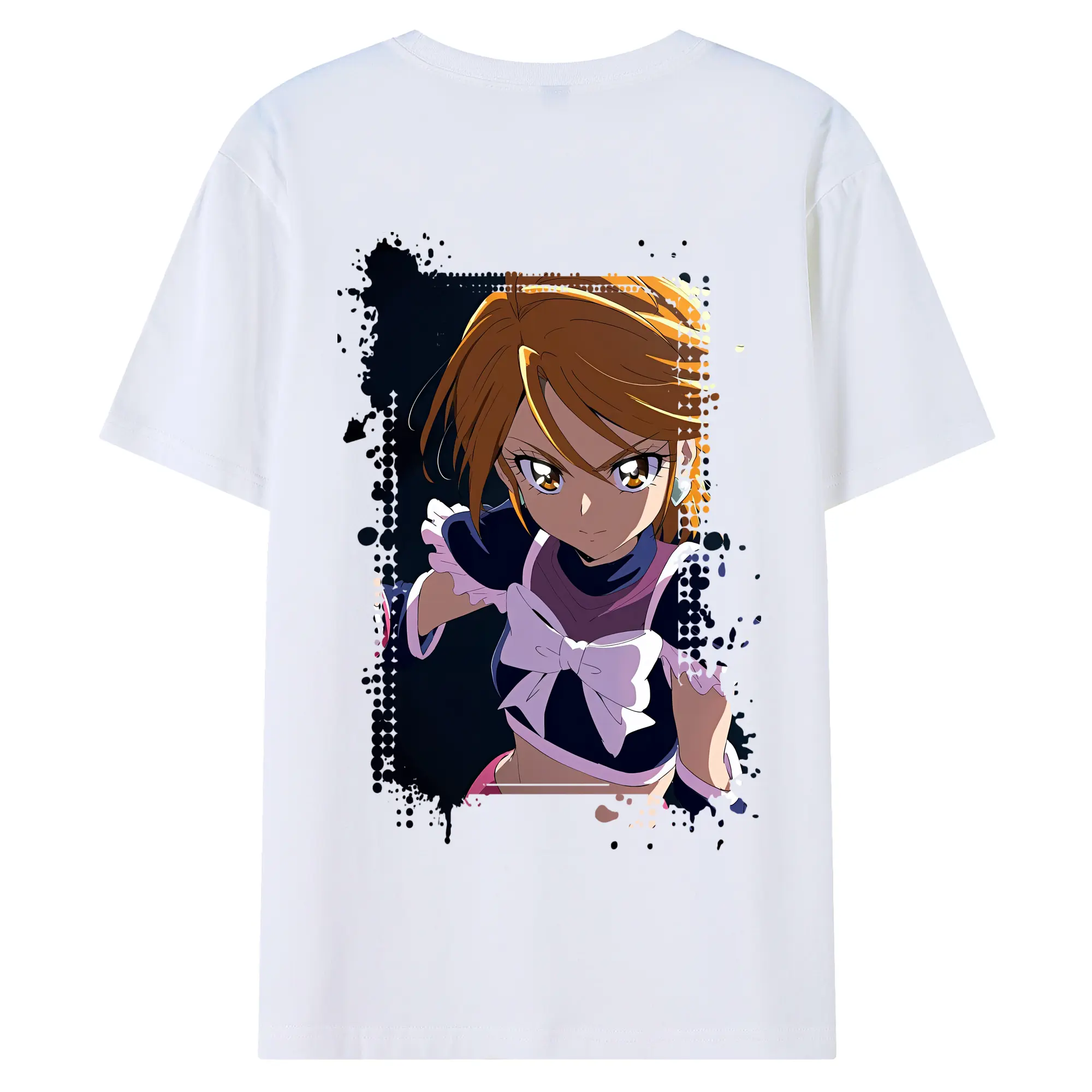 プリキュア グッズ,美墨なぎさ - 綿100％ 半袖Tシャツ ・ バックプリント ・ 快適 通気性 ・ 日常使い 散歩 スポーツ用