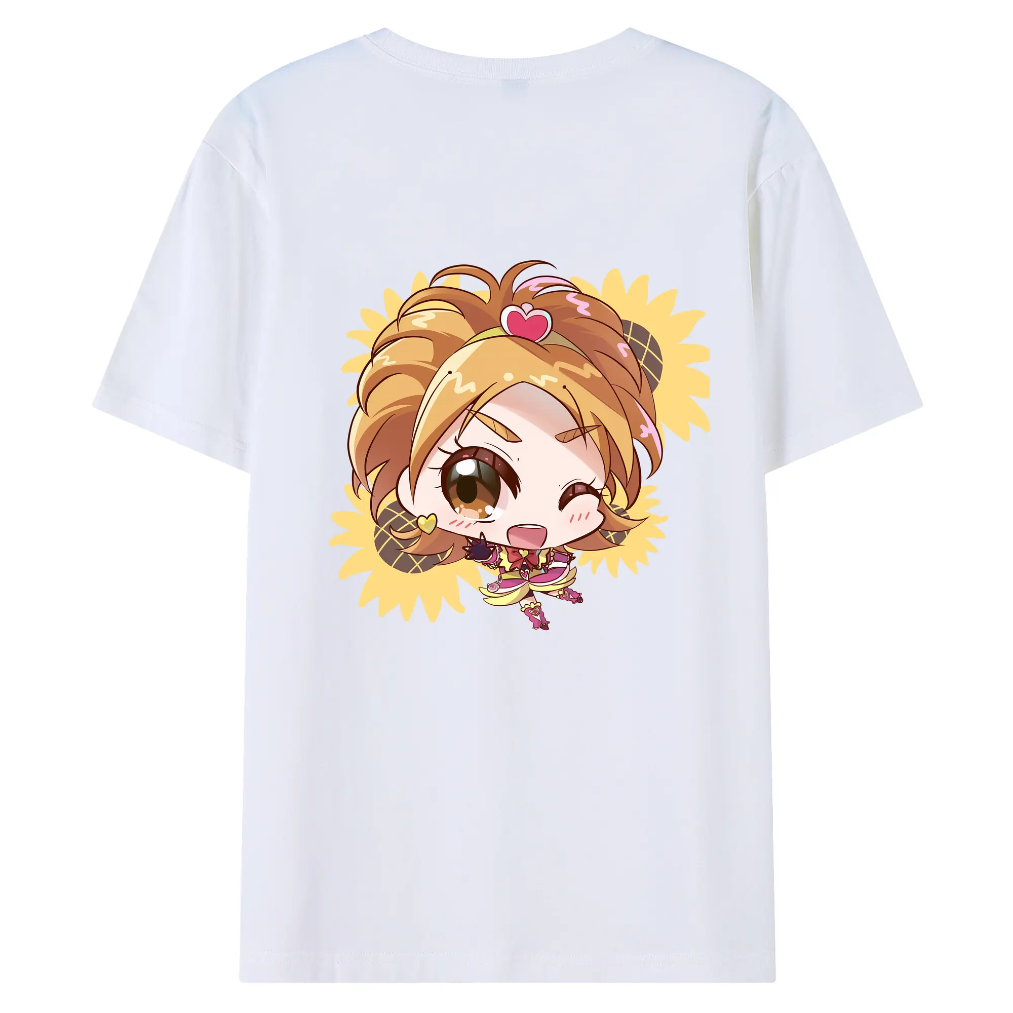 プリキュア グッズ,美墨なぎさ - 綿100％ 半袖Tシャツ ・ バックプリント ・ 快適 通気性 ・ 日常使い 散歩 スポーツ用