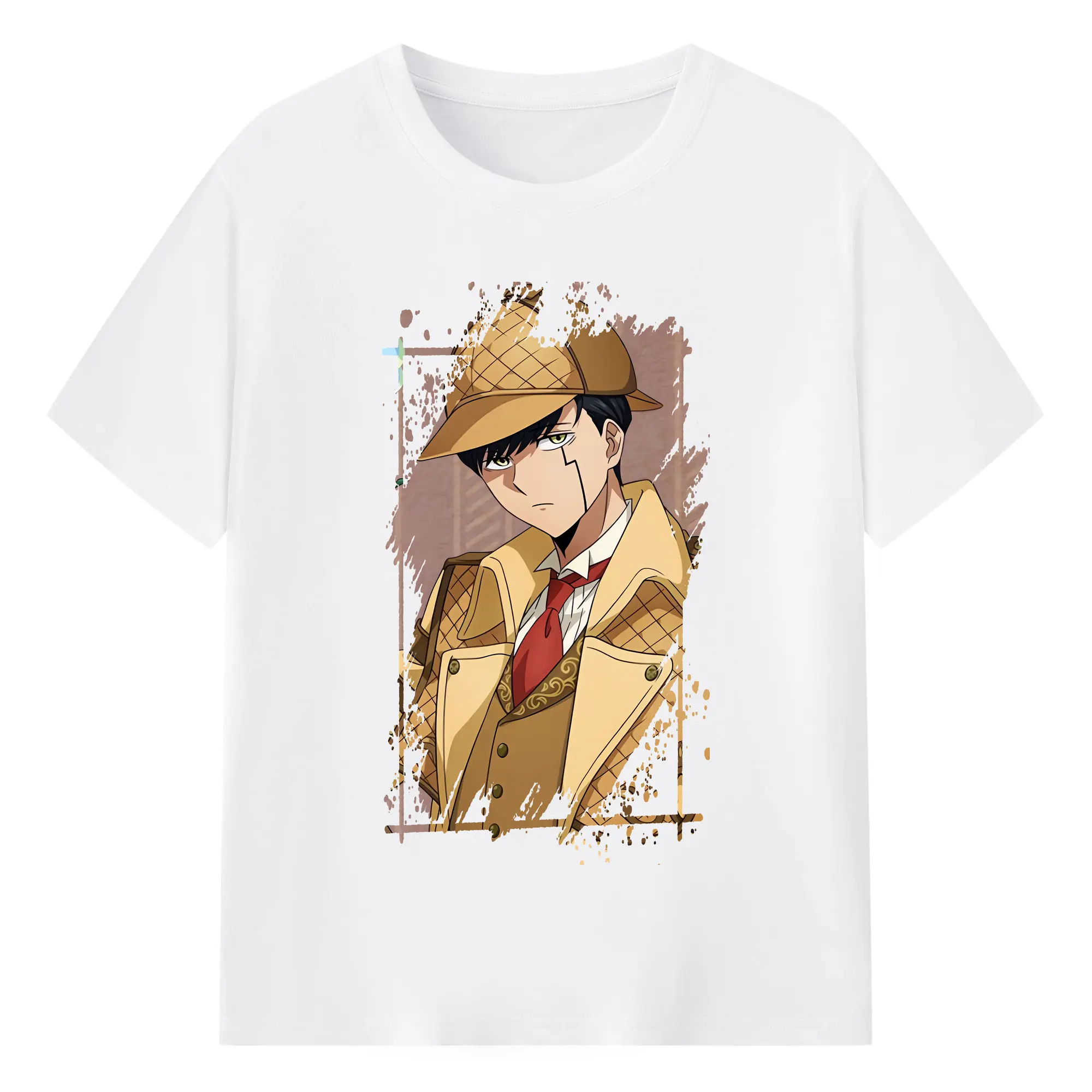 マッシュル グッズ,マッシュ・バーネデッド - 綿100％ 半袖Tシャツ ・ フロントプリント ・ 快適 通気性 ・ 日常使い 散歩 スポーツ用