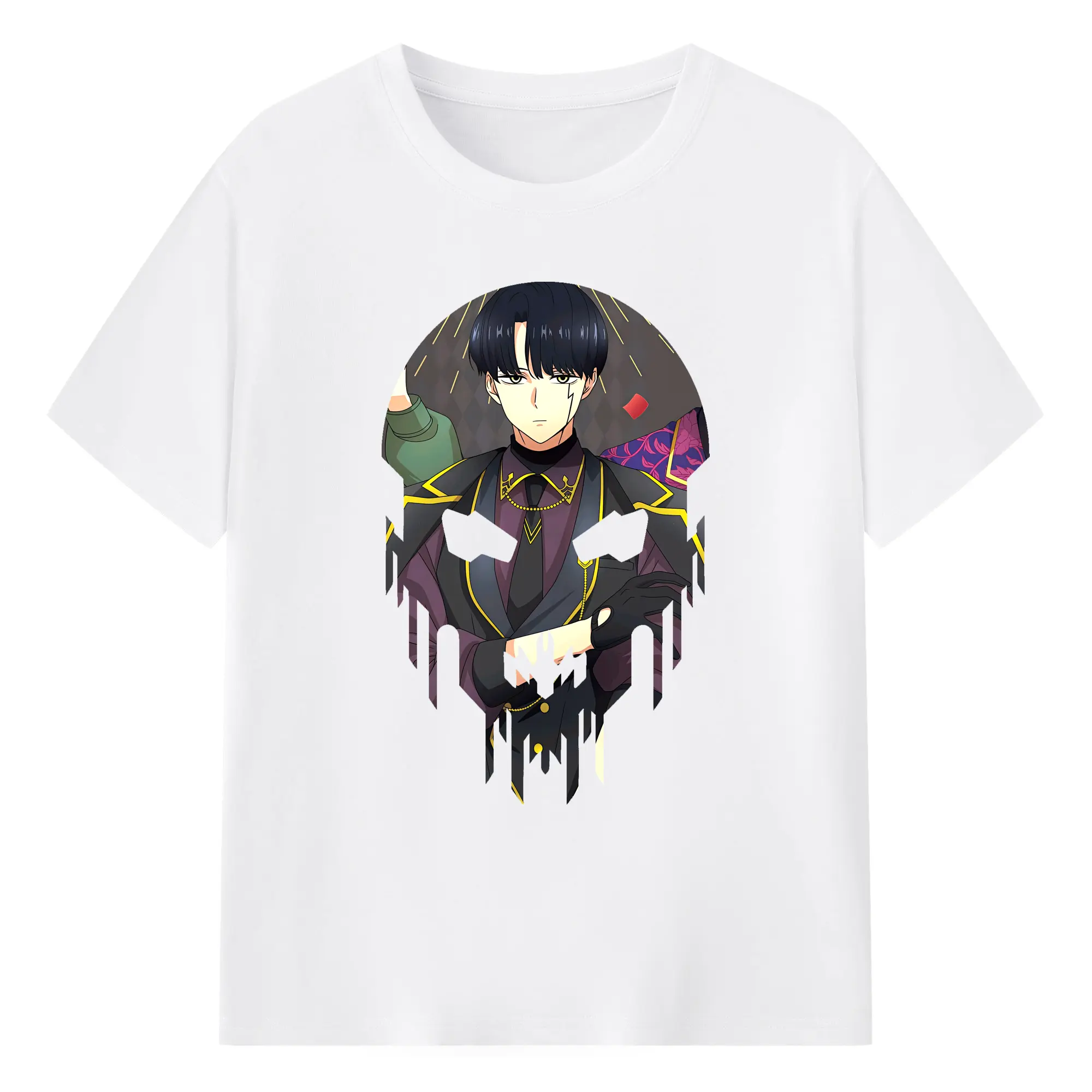 マッシュル グッズ,マッシュ・バーネデッド - 綿100％ 半袖Tシャツ ・ フロントプリント ・ 快適 通気性 ・ 日常使い 散歩 スポーツ用