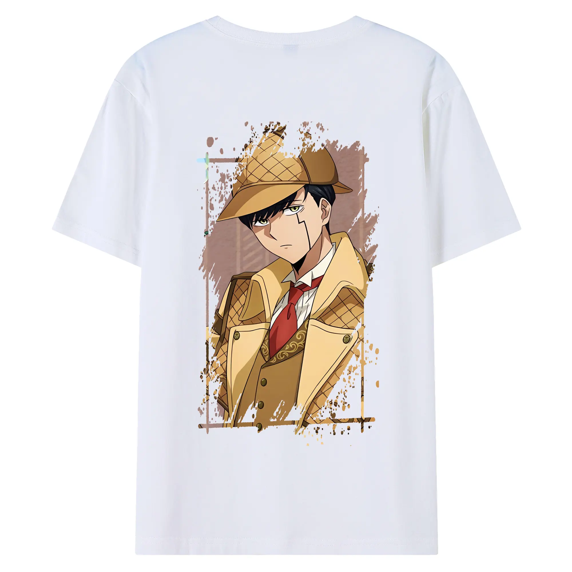 マッシュル グッズ,マッシュ・バーネデッド - 綿100％ 半袖Tシャツ ・ バックプリント ・ 快適 通気性 ・ 日常使い 散歩 スポーツ用