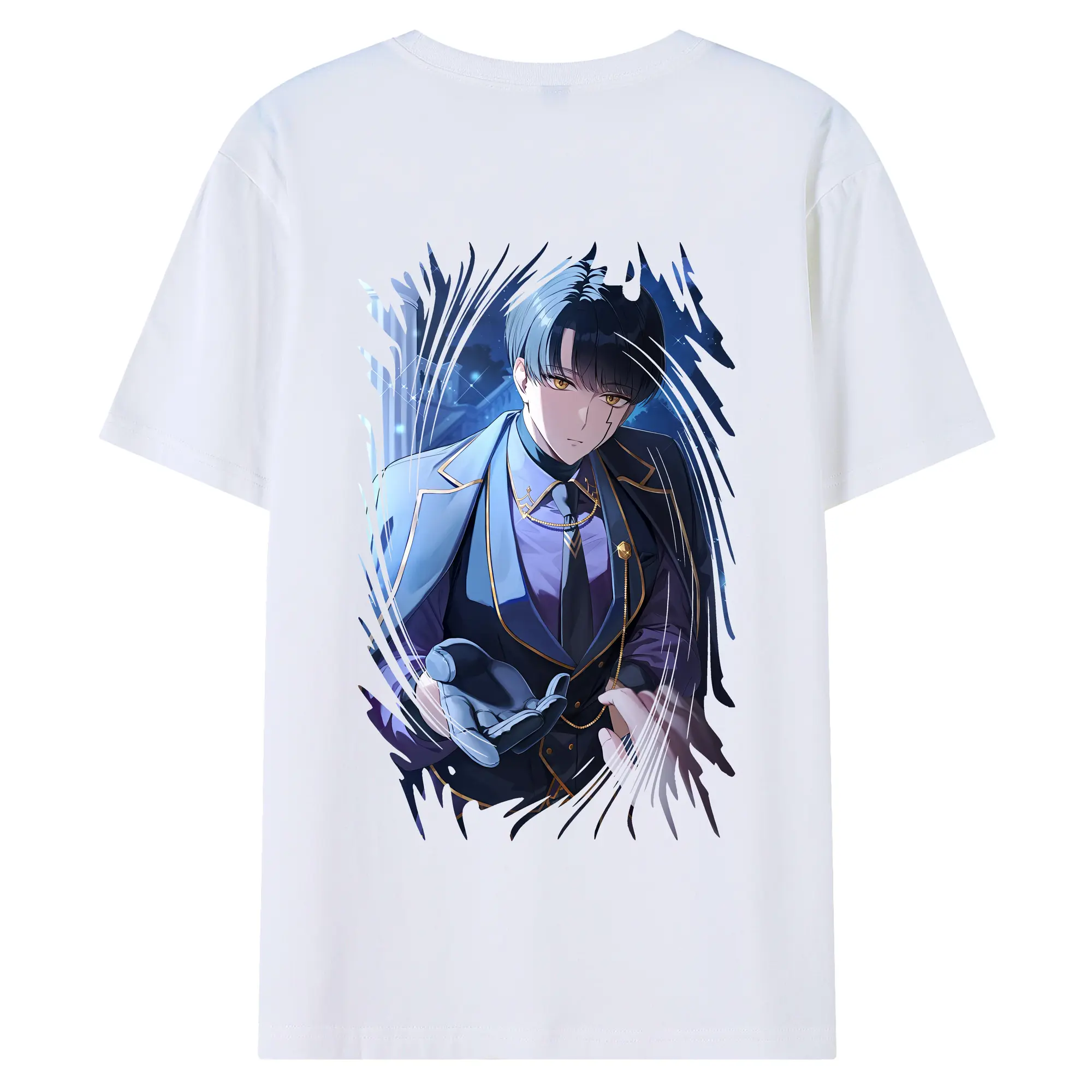 マッシュル グッズ,マッシュ・バーネデッド - 綿100％ 半袖Tシャツ ・ バックプリント ・ 快適 通気性 ・ 日常使い 散歩 スポーツ用