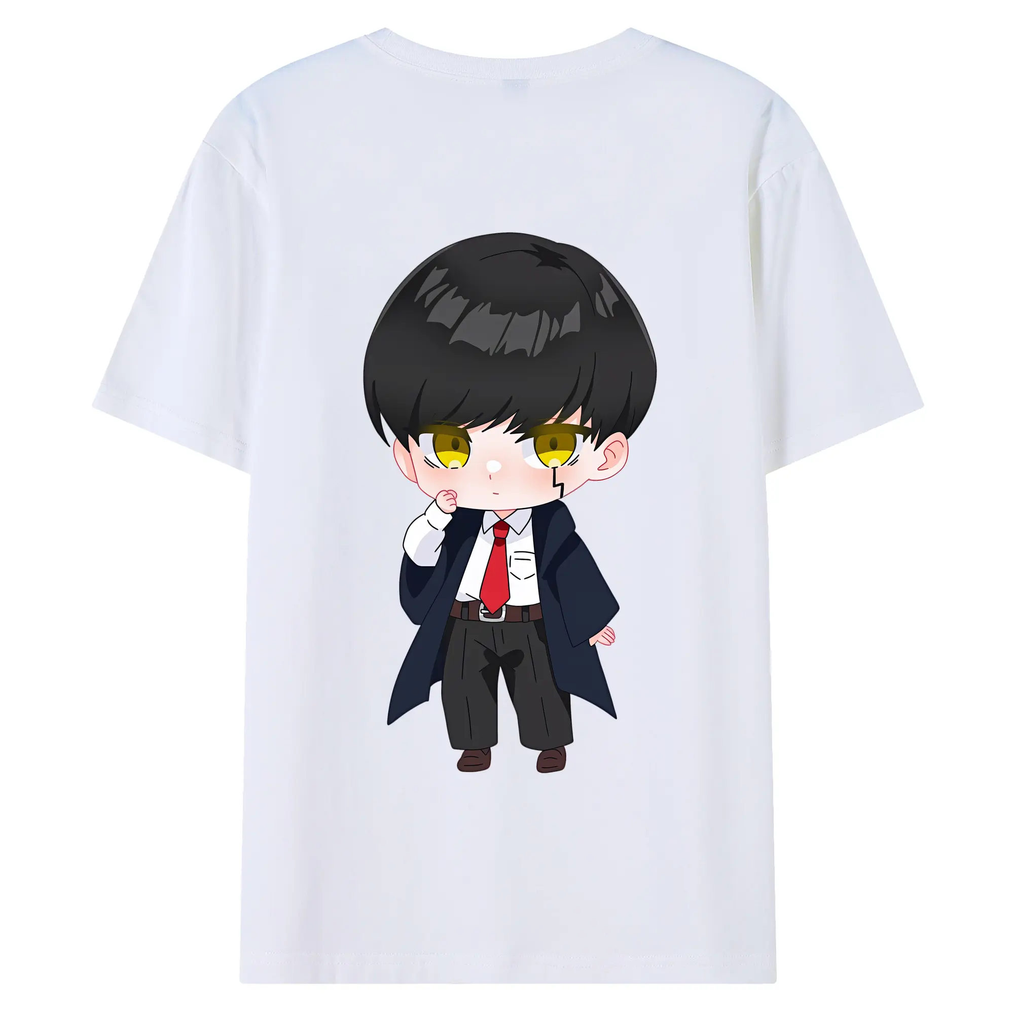 マッシュル グッズ,マッシュ・バーネデッド - 綿100％ 半袖Tシャツ ・ バックプリント ・ 快適 通気性 ・ 日常使い 散歩 スポーツ用