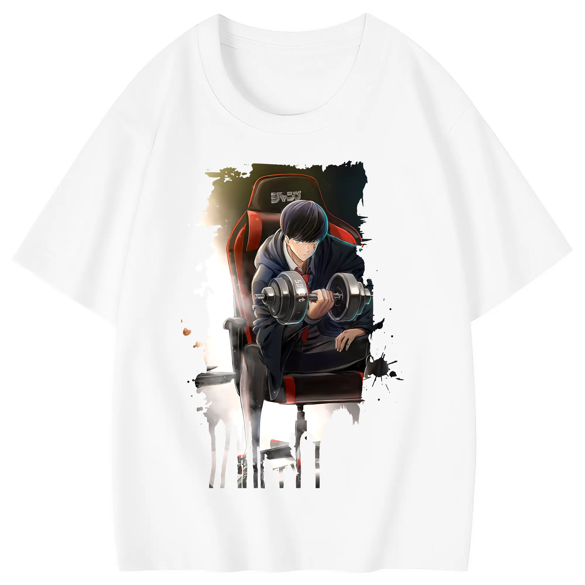 マッシュル グッズ,マッシュ・バーネデッド - 綿100％ キッズTシャツ ・ フロントプリント ・ 快適 通気性 ・ スポーツ カジュアル 散歩用