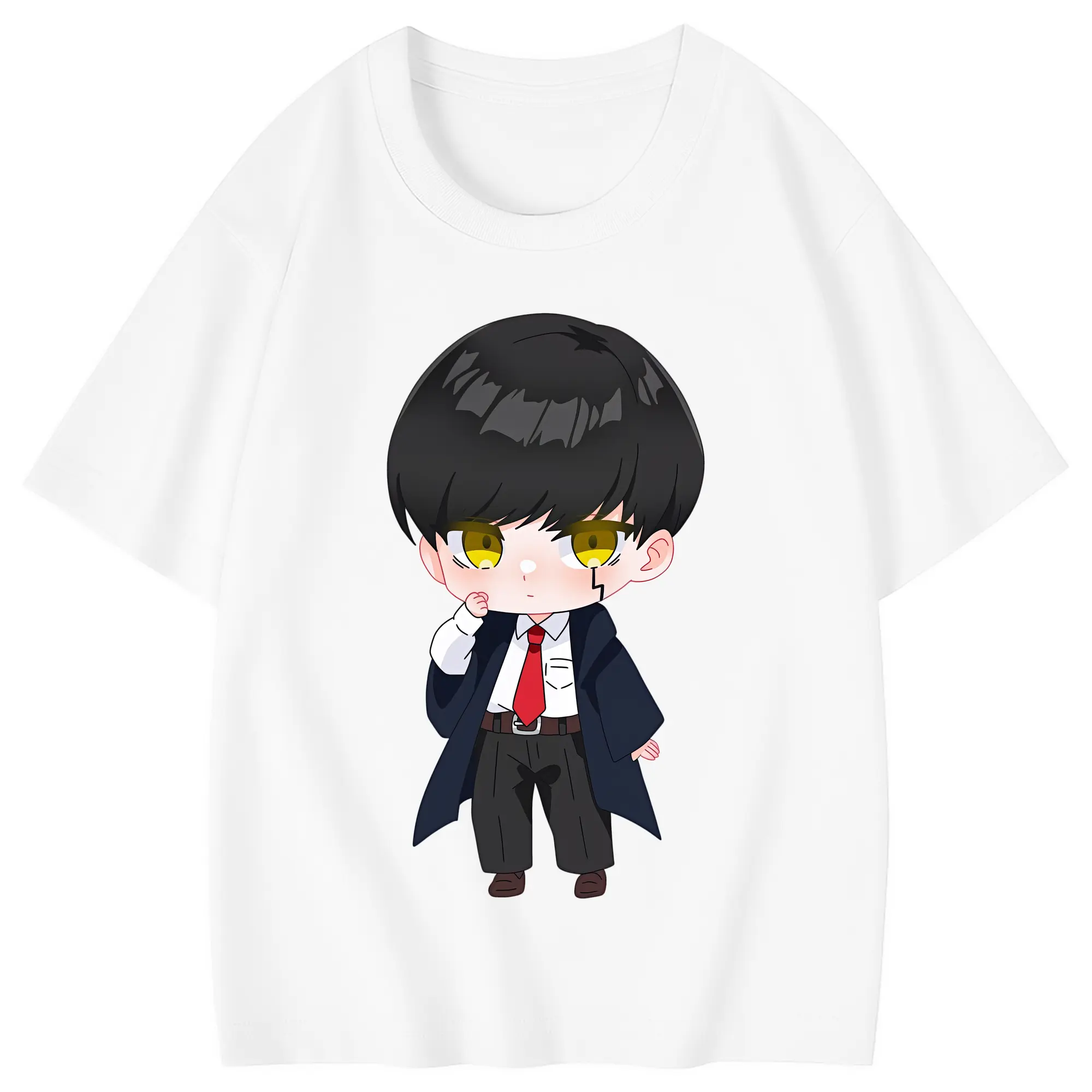 マッシュル グッズ,マッシュ・バーネデッド - 綿100％ キッズTシャツ ・ フロントプリント ・ 快適 通気性 ・ スポーツ カジュアル 散歩用