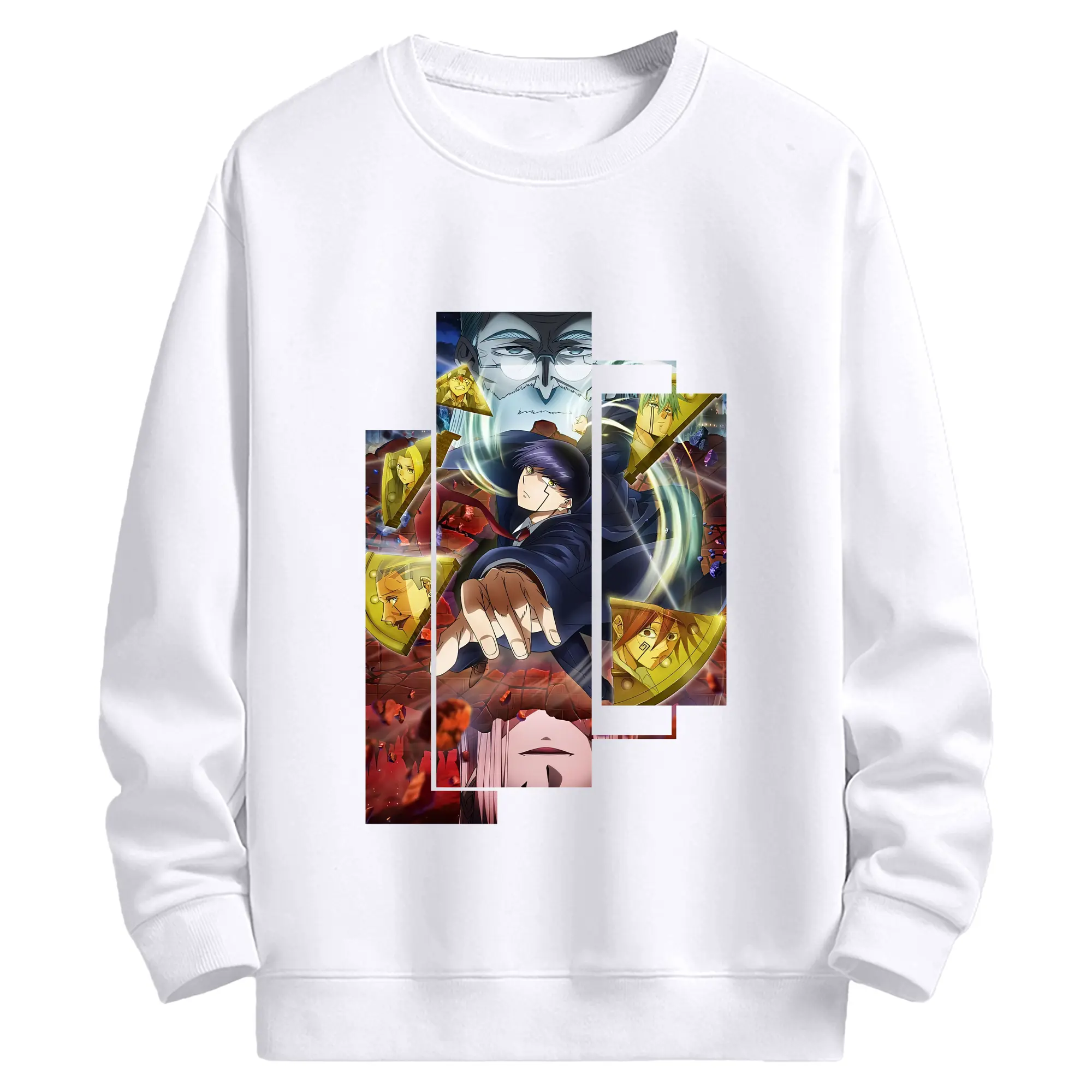 マッシュル グッズ,マッシュ・バーネデッド - 高品質 クルーネック スウェット ・ コットン59％ ポリエステル41％ ・ ユニセックス 長袖 トレーナー ・ カジュアル デイリー スポーツ 散歩用