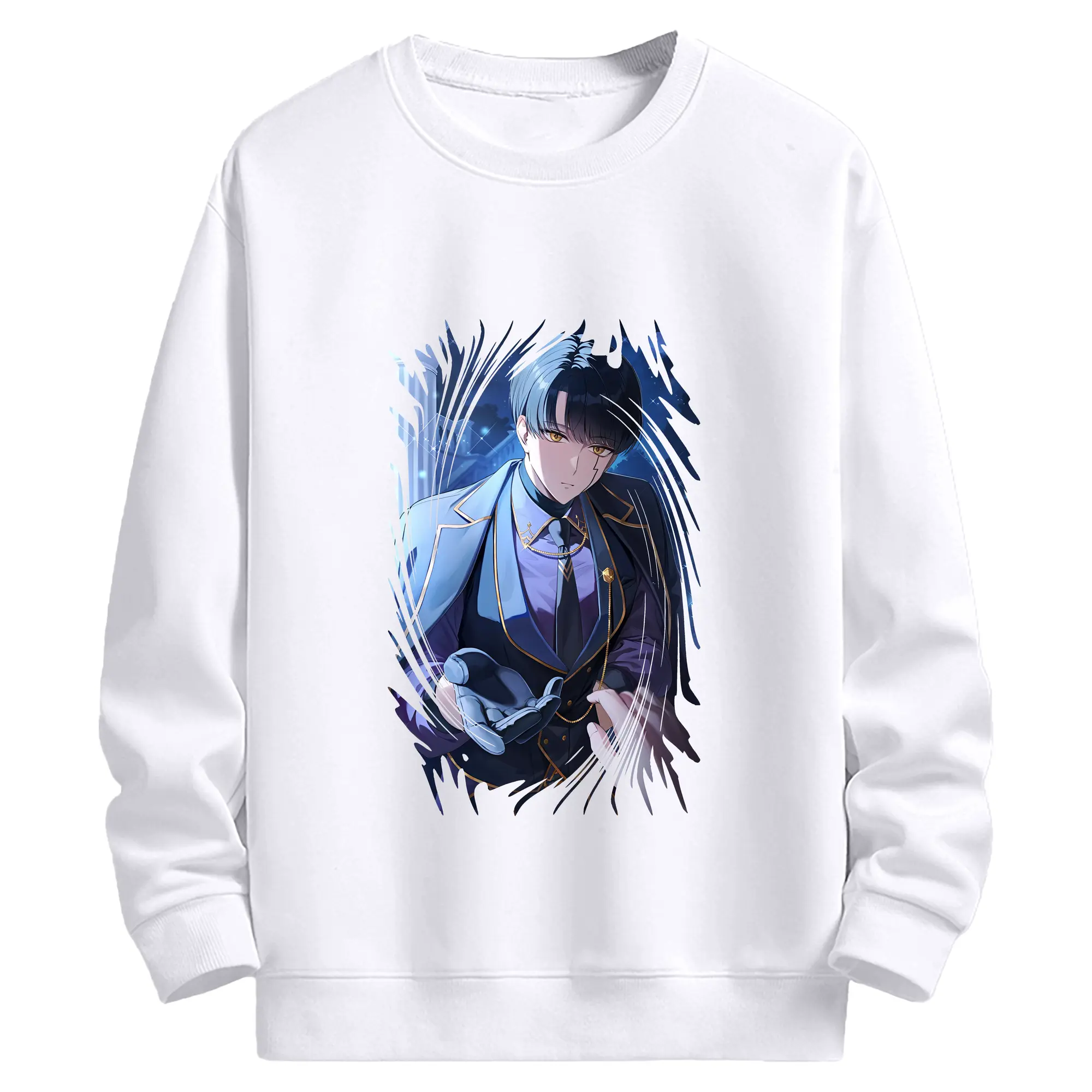 マッシュル グッズ,マッシュ・バーネデッド - 高品質 クルーネック スウェット ・ コットン59％ ポリエステル41％ ・ ユニセックス 長袖 トレーナー ・ カジュアル デイリー スポーツ 散歩用